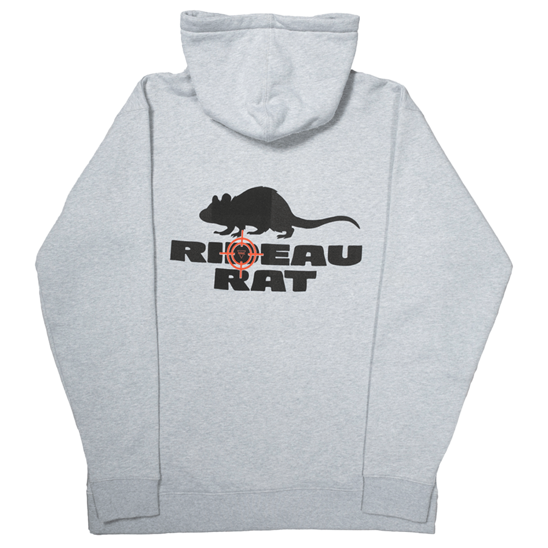 Heather NRML RIDEAU RAT FULL - ZIP HOODIE HEATHER GREY