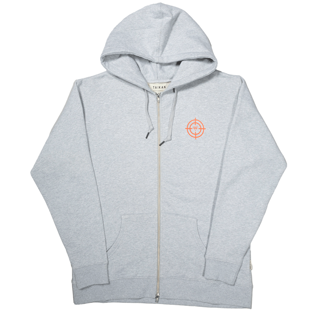 Heather NRML RIDEAU RAT FULL - ZIP HOODIE HEATHER GREY