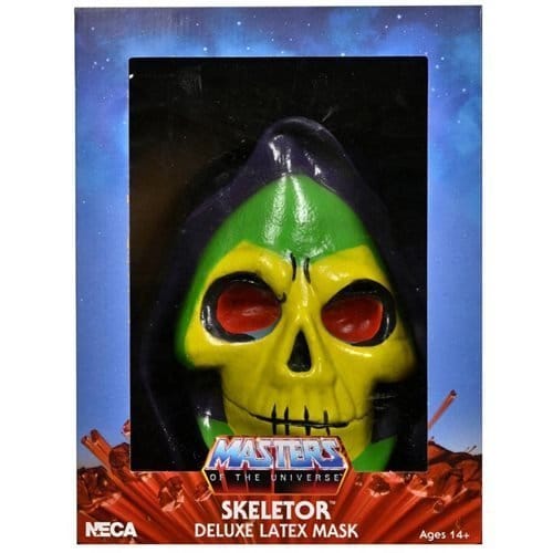 Toyshnip NECA Masters Of The Universe Replica Skeletor Latex Mask