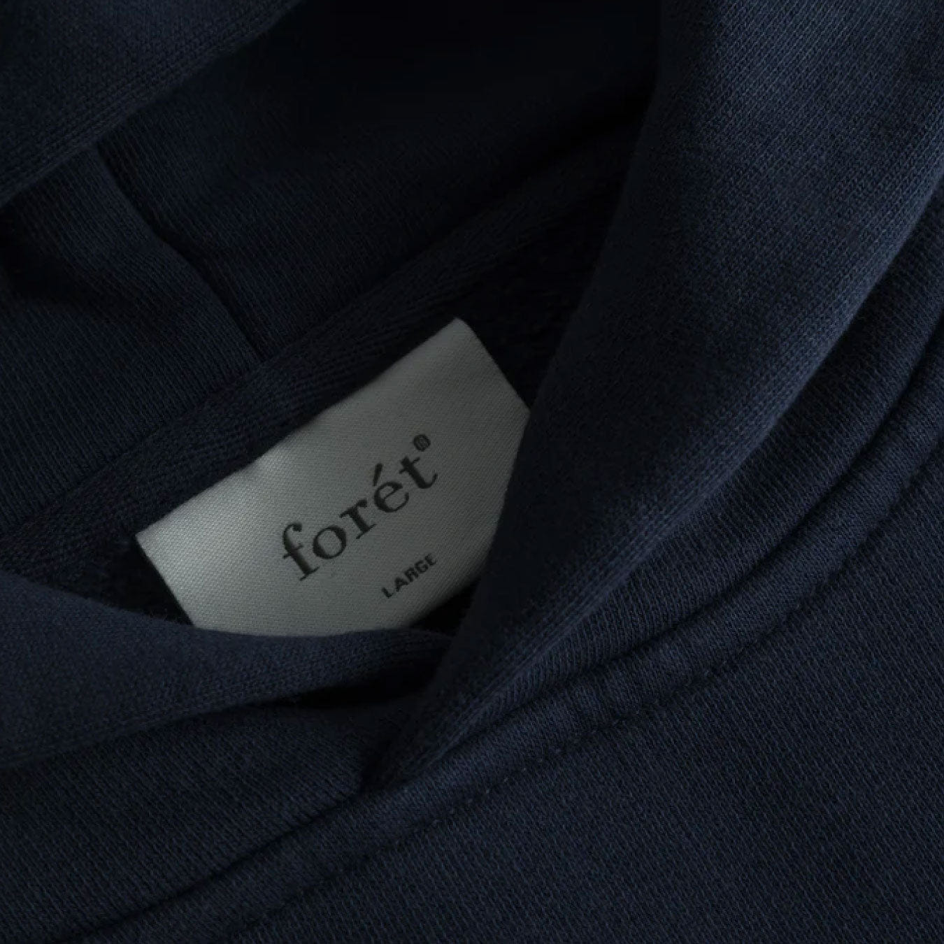 Forét Noon Hoodie Navy