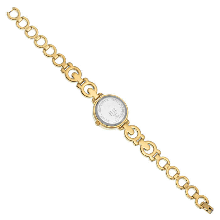 ELIZ ES8858L2GCG Metal Case and Bracelet 3 - Hands Women's Watch