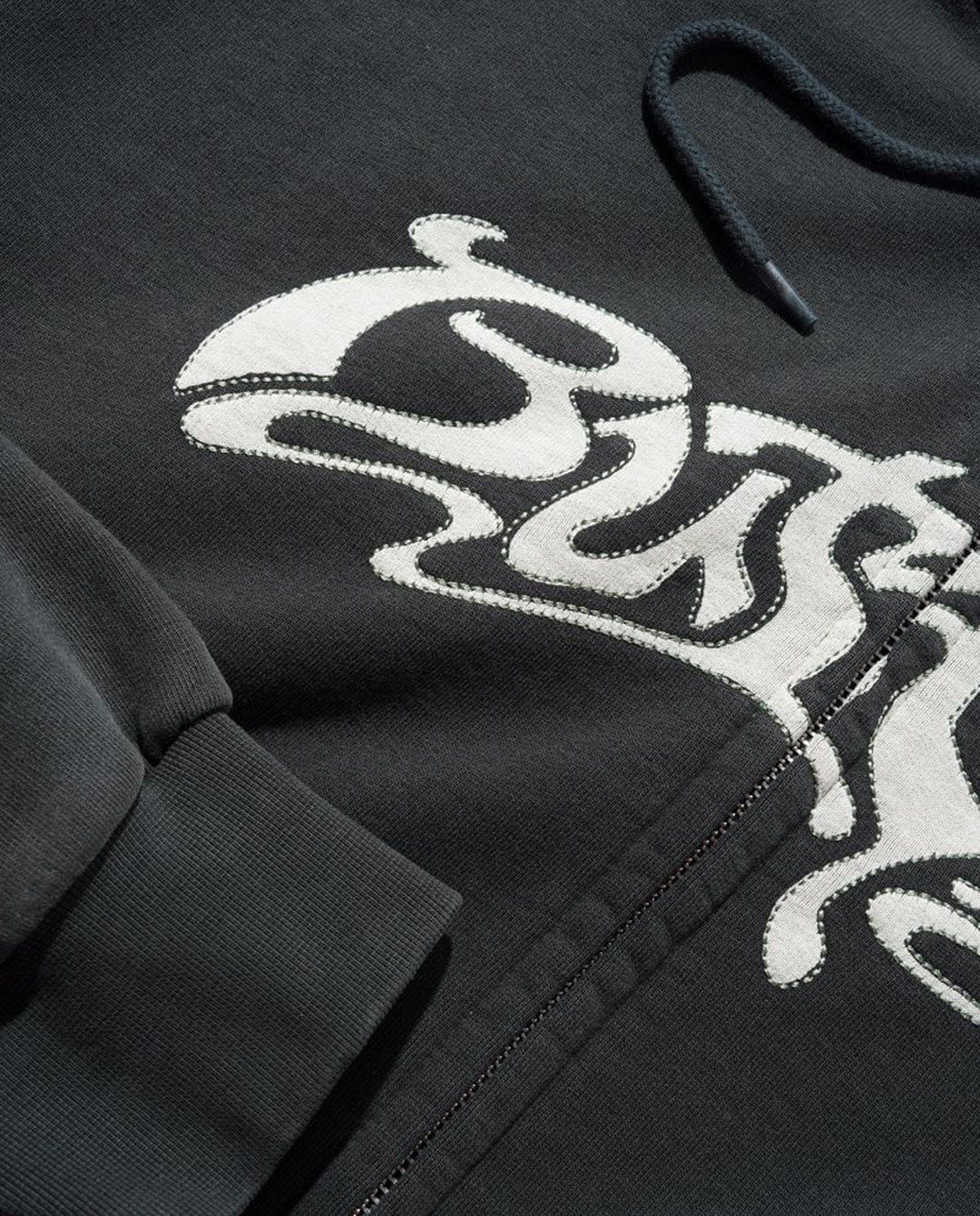 Butter Goods - Drummer Zip - Hoodie - Washed Black