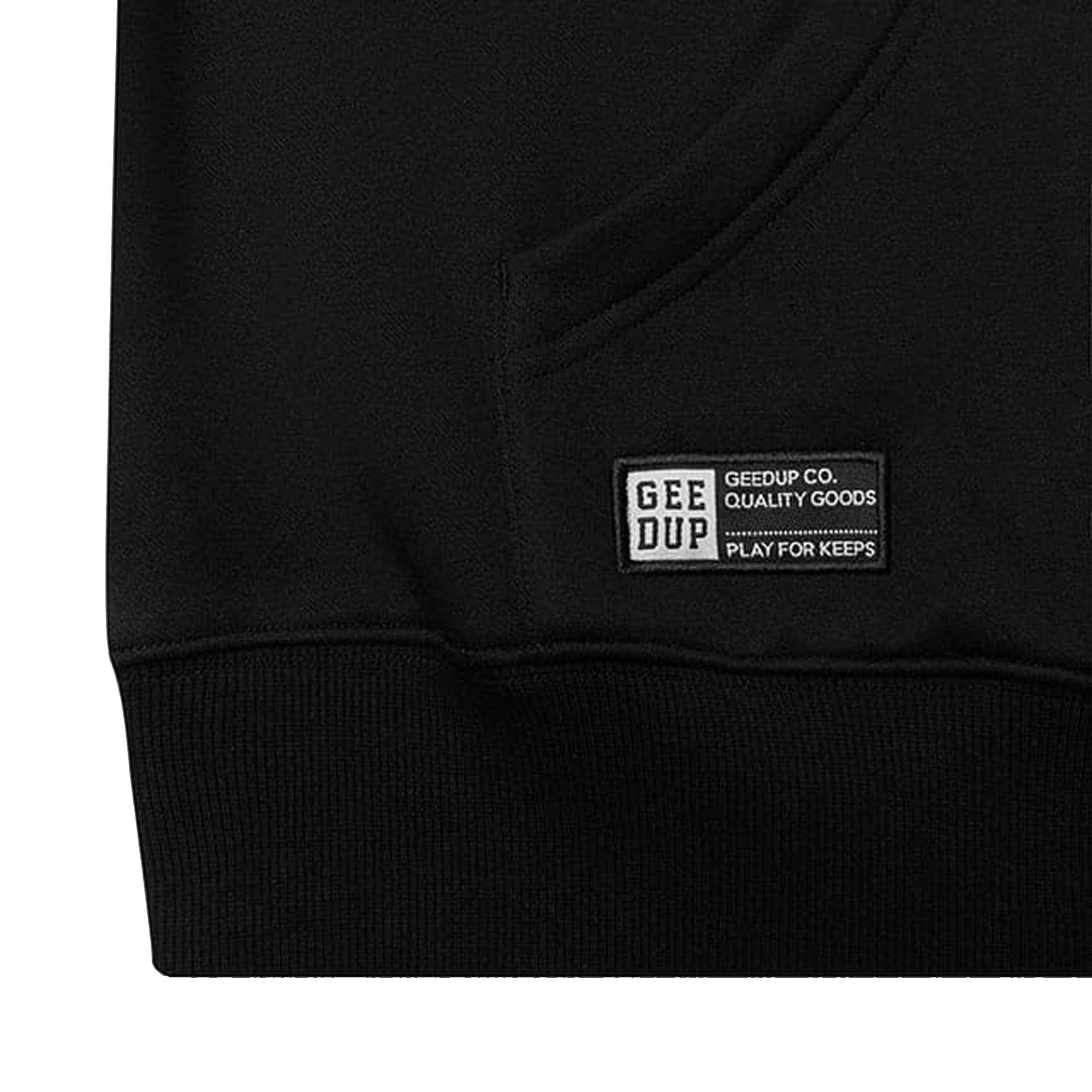 Geedup Team Logo/Handstyle Hoodie Black / Grey / White (2025)