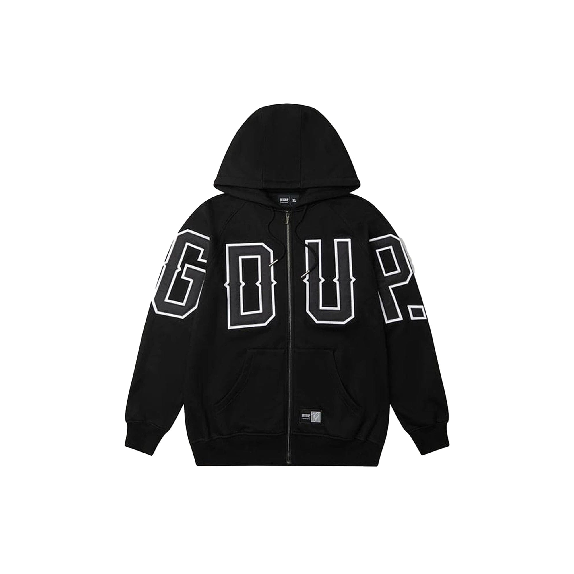 Geedup G.D.U.P Zip Hoodie Black / White (2025)