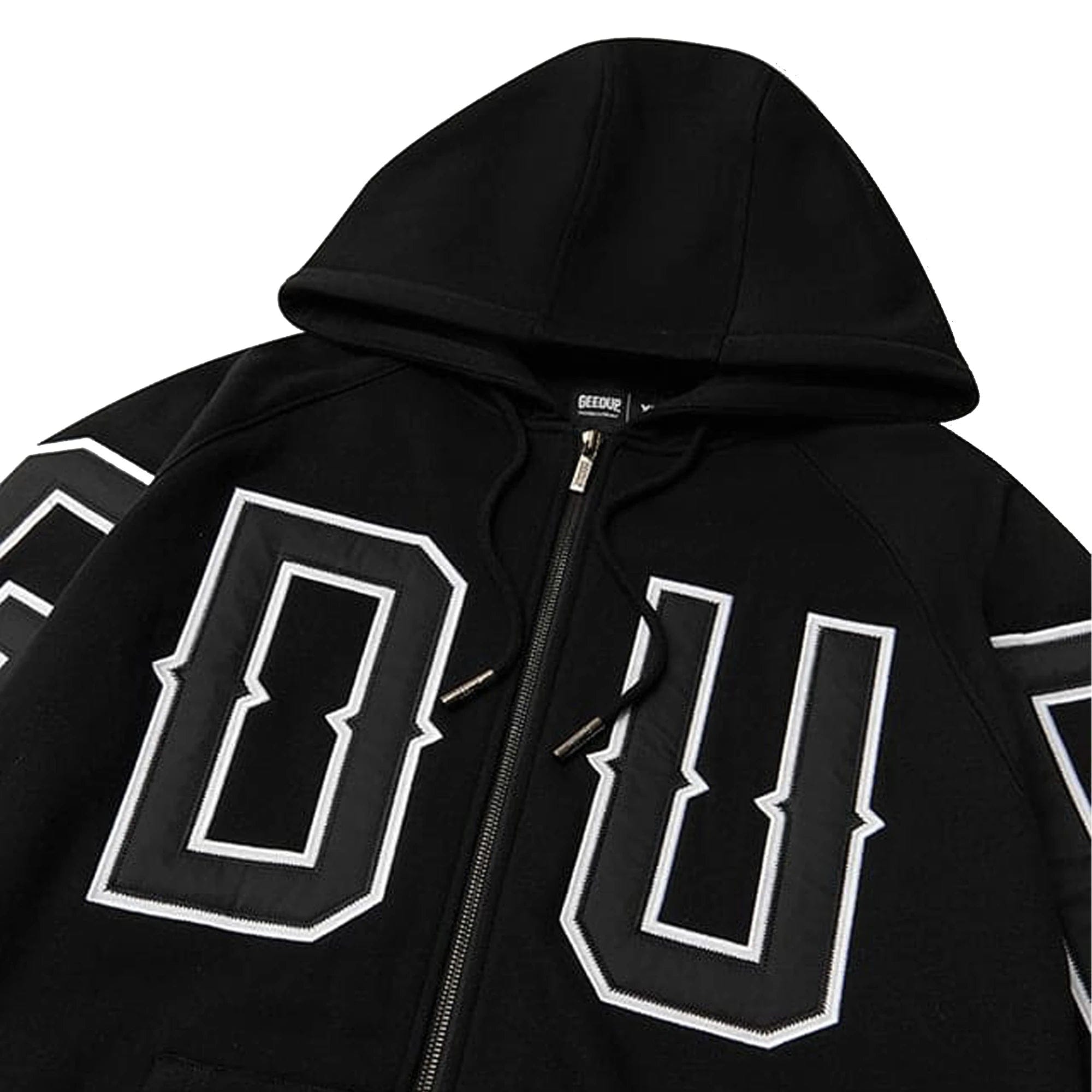 Geedup G.D.U.P Zip Hoodie Black / White (2025)