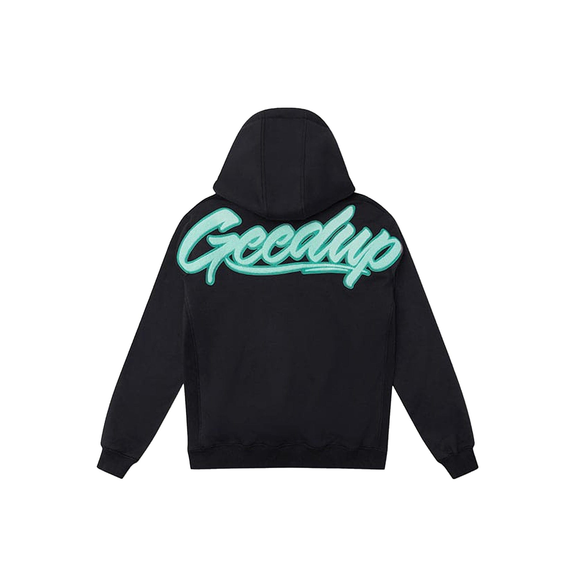 Geedup Script Hoodie Navy / Teal (2025)