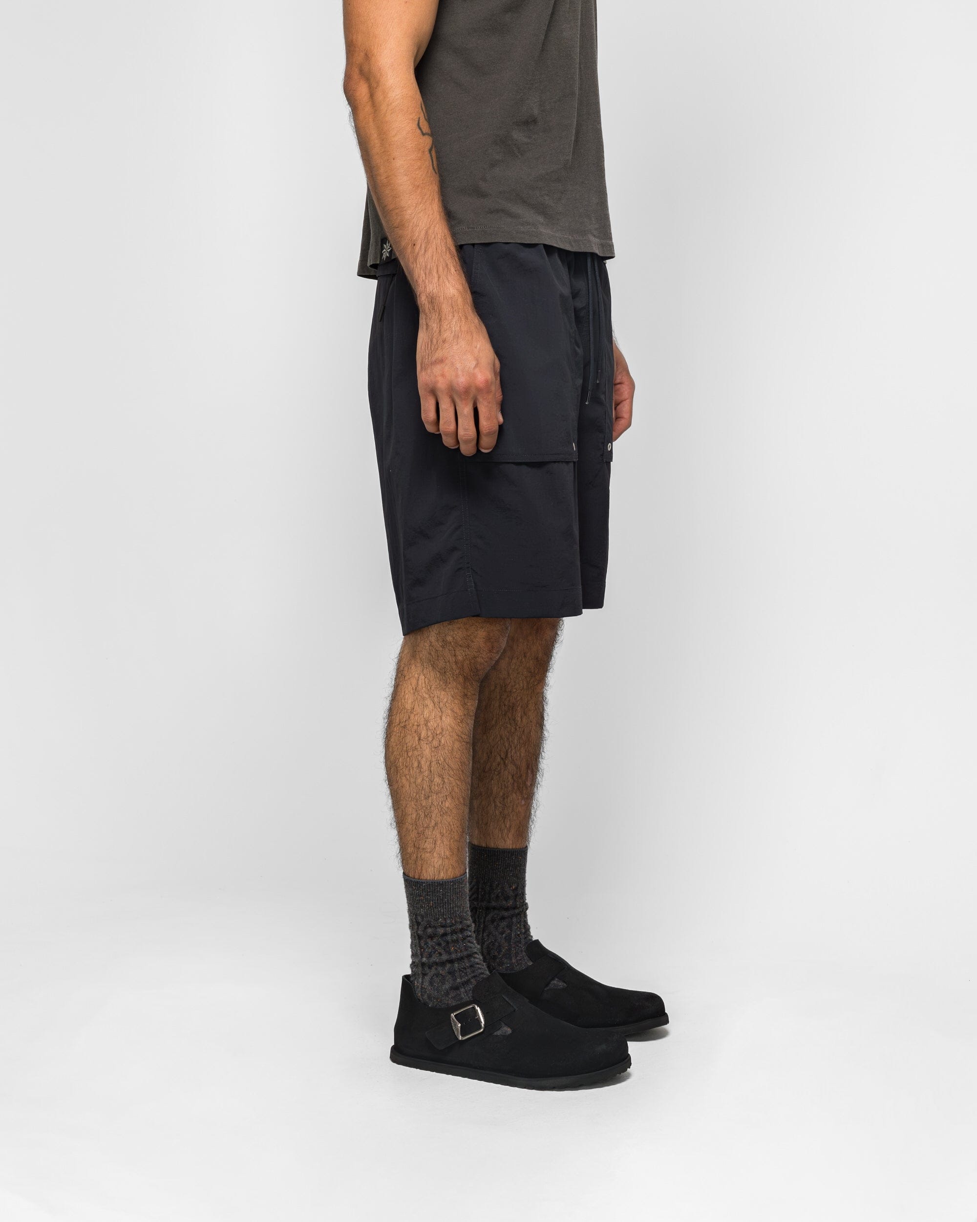 Norse Projects Sund Relaxed Recycled Nylon Swimmers - Dark Navy