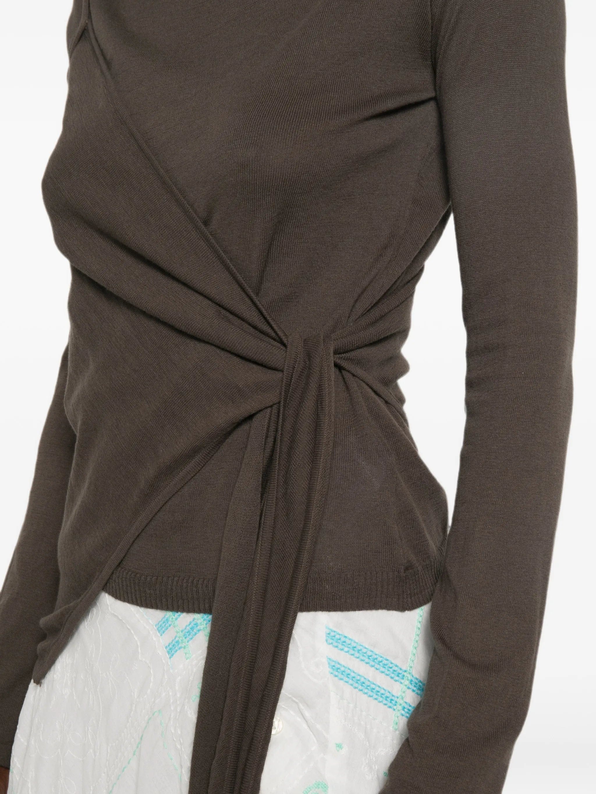 Damson Madder Hannie wrap - style sweater