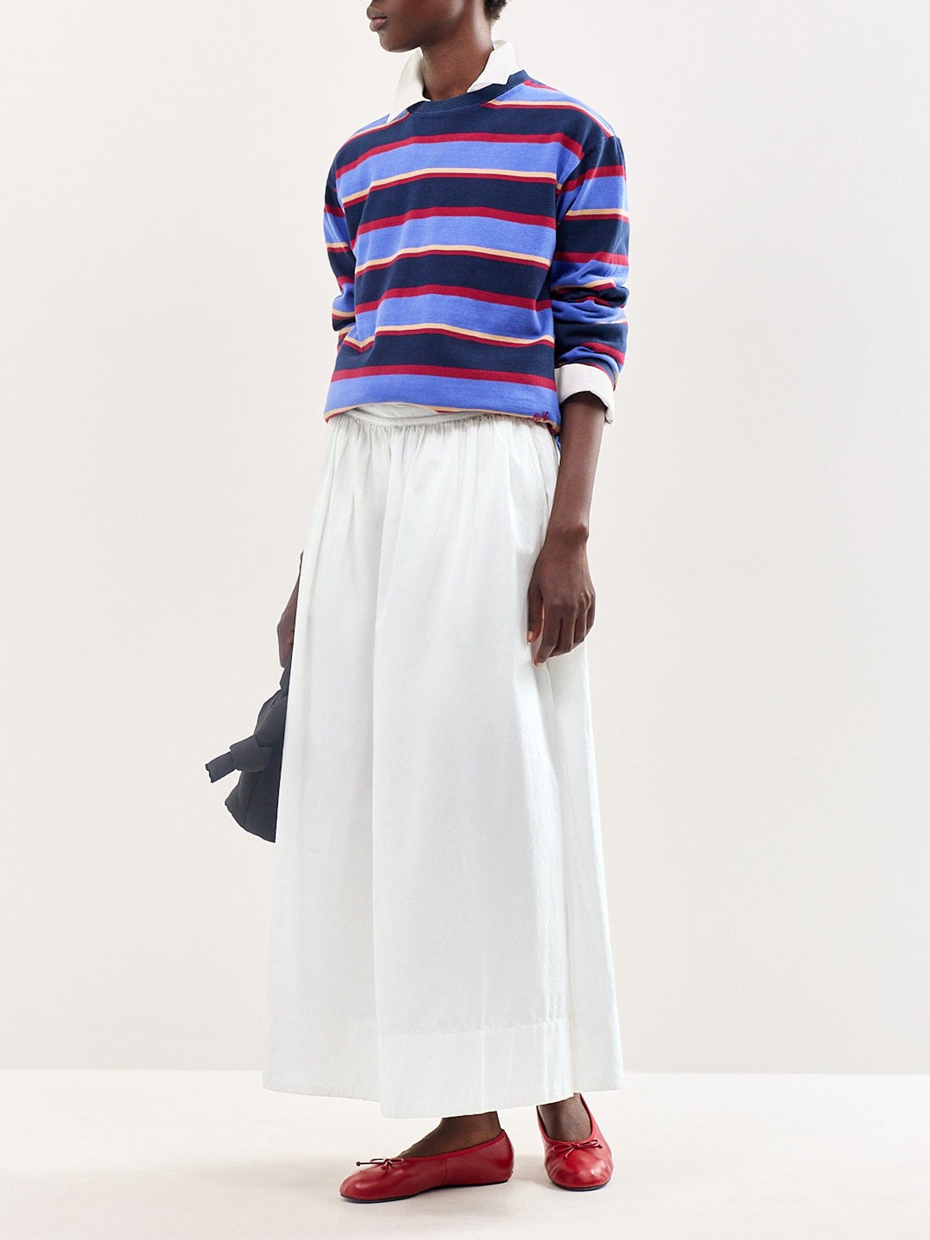 Damson Madder Ali Stripe T - Shirt Multi