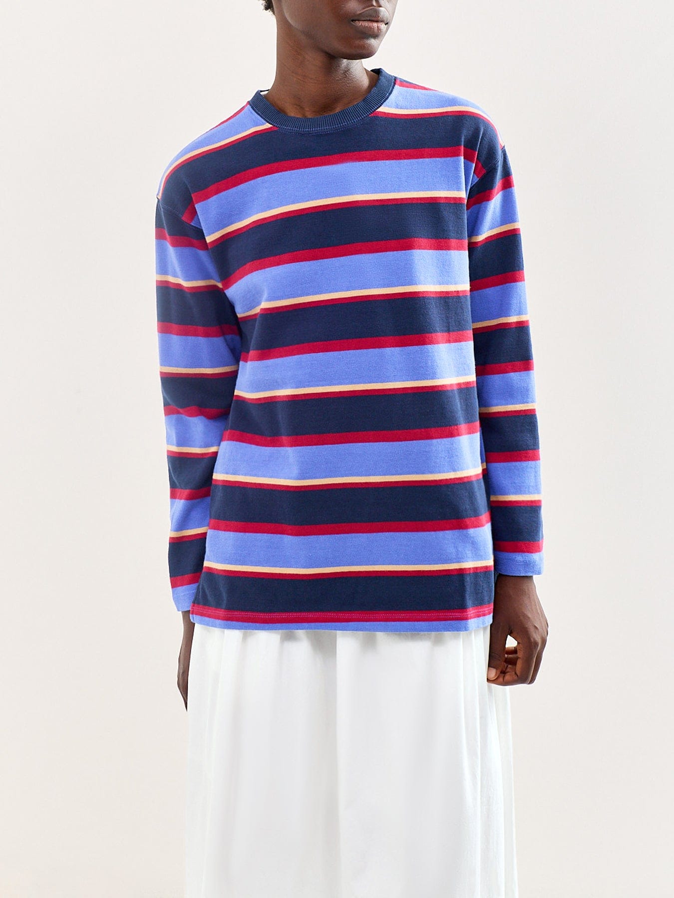 Damson Madder Ali Stripe T - Shirt Multi