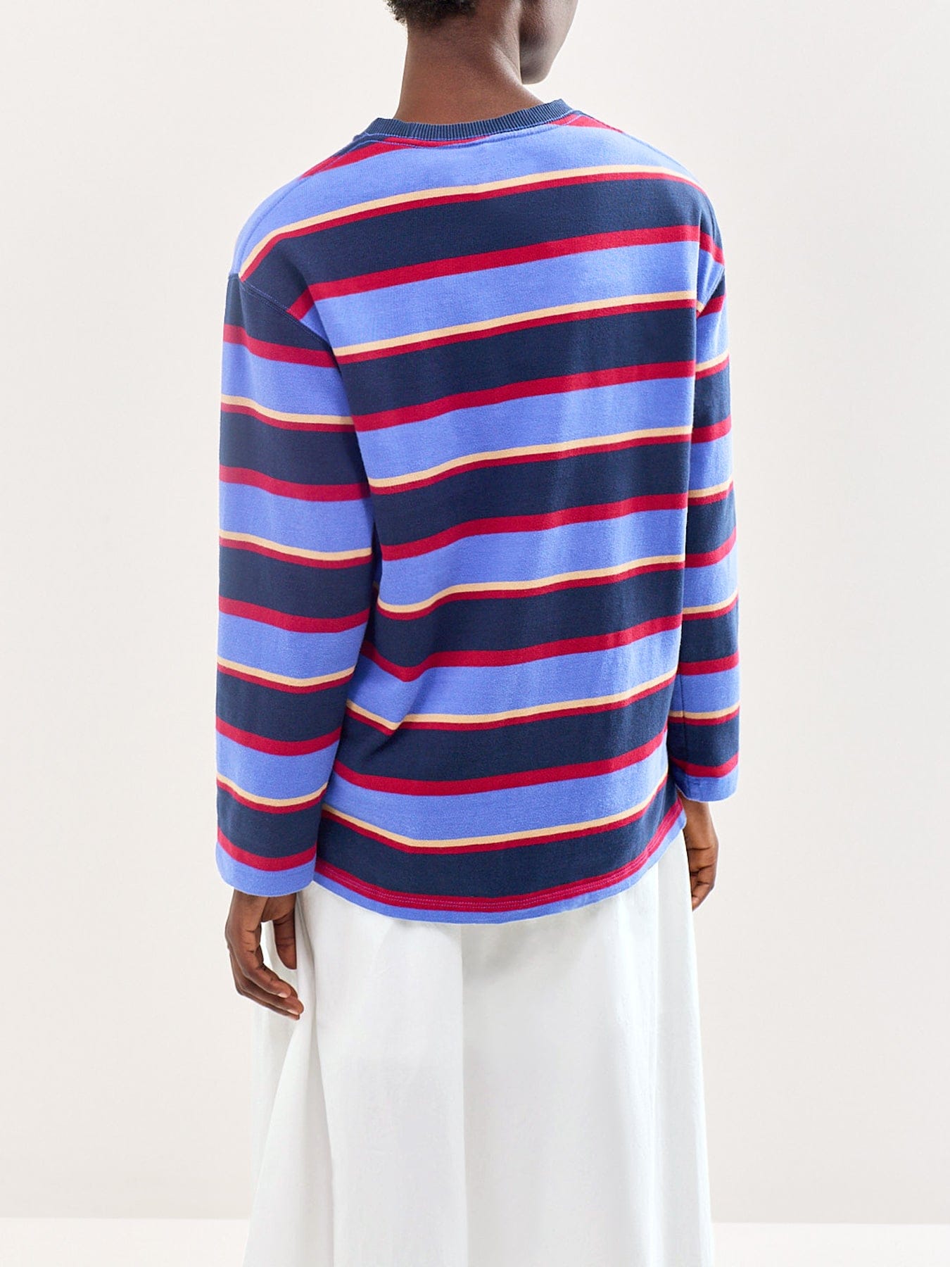 Damson Madder Ali Stripe T - Shirt Multi