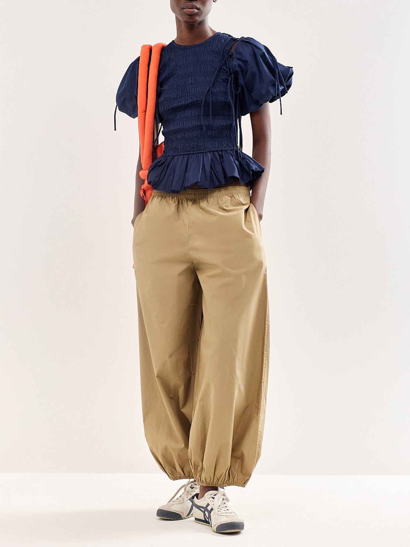 Damson Madder Becca Multiway Blouse Navy