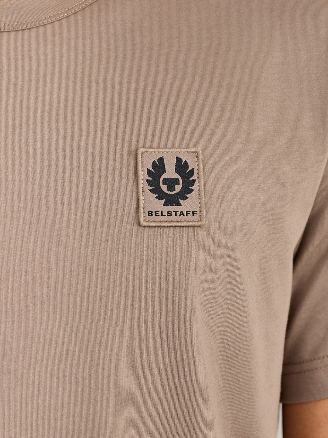 Belstaff Logo T - Shirt Beige