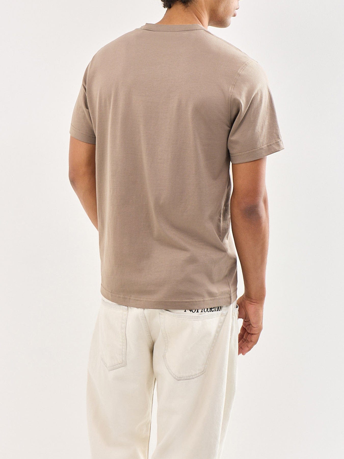 Belstaff Logo T - Shirt Beige