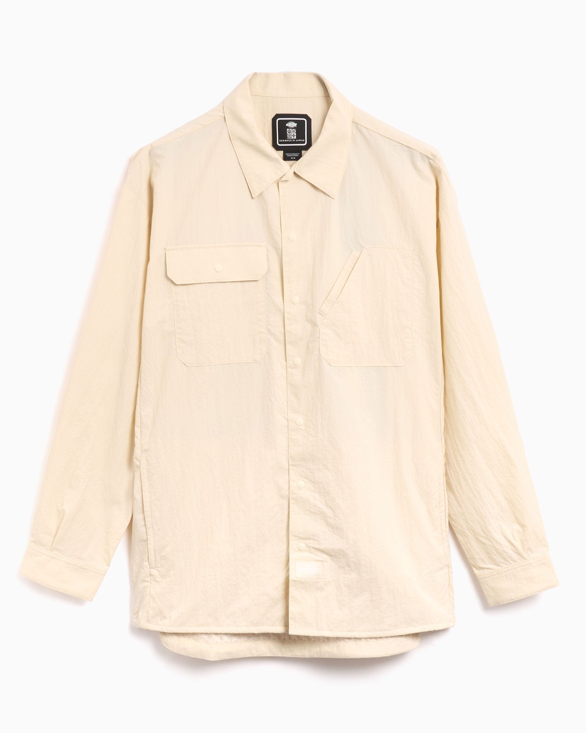 Dickies Chaqueta ligera Oversize Dickies x Tokyo Design Collective Men's Oversized Fit Pieced Workshirt Jacket para hombre