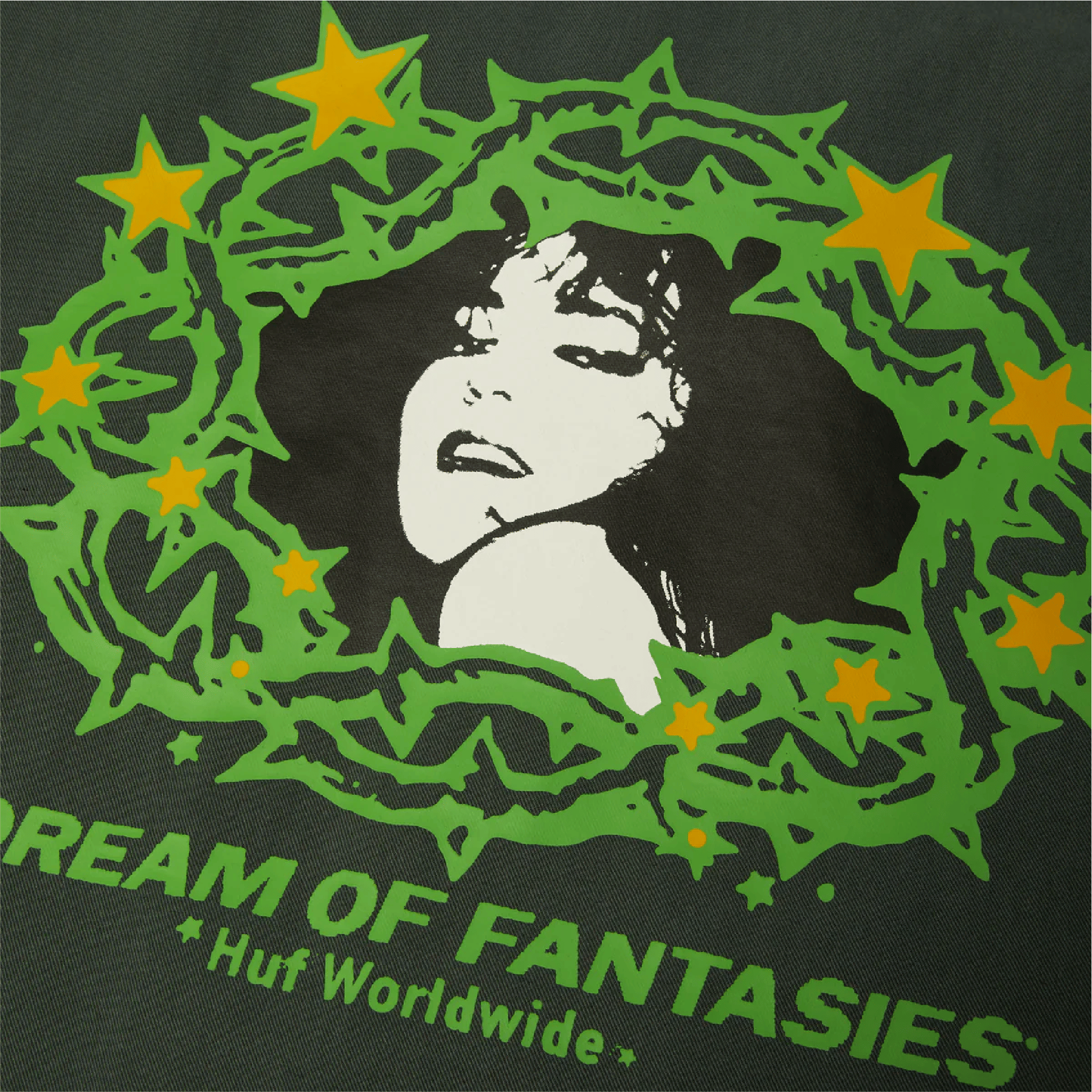 HUF S/S FANTASIES WORK SHIRT (MARINE)