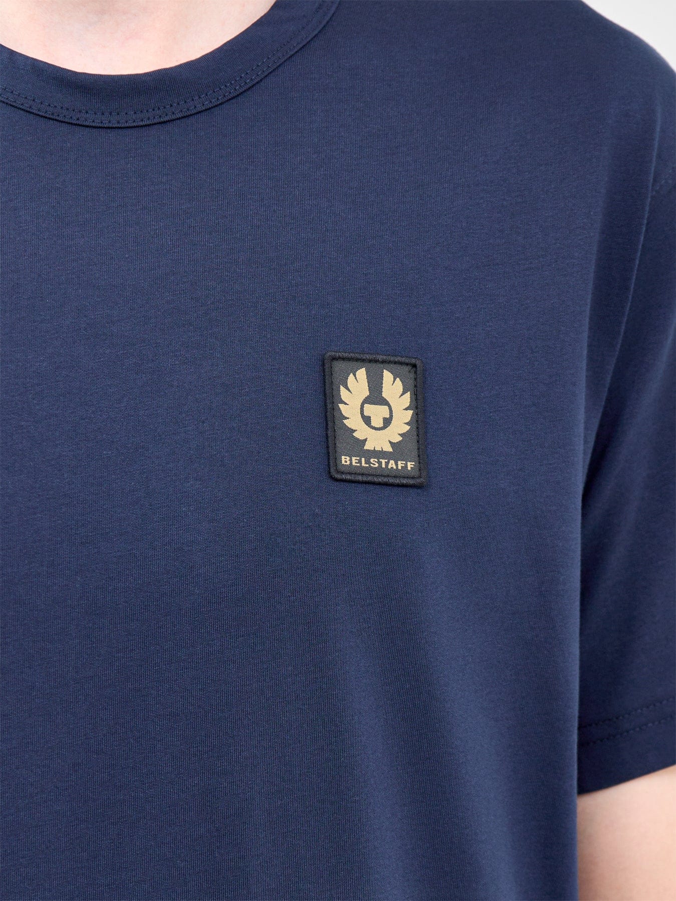 Belstaff Logo T - Shirt Dark Ink