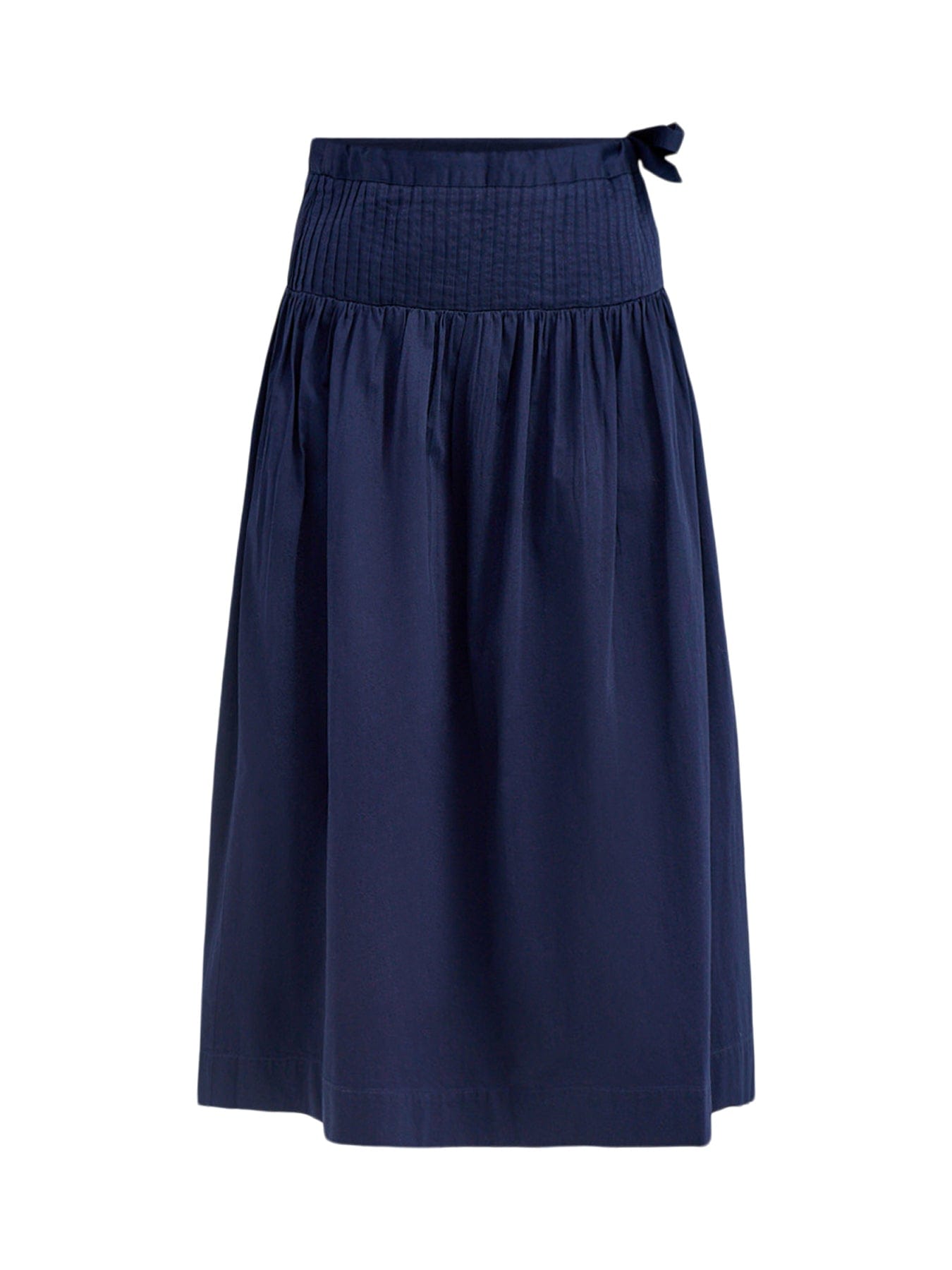 Damson Madder Josie Midi Skirt Navy
