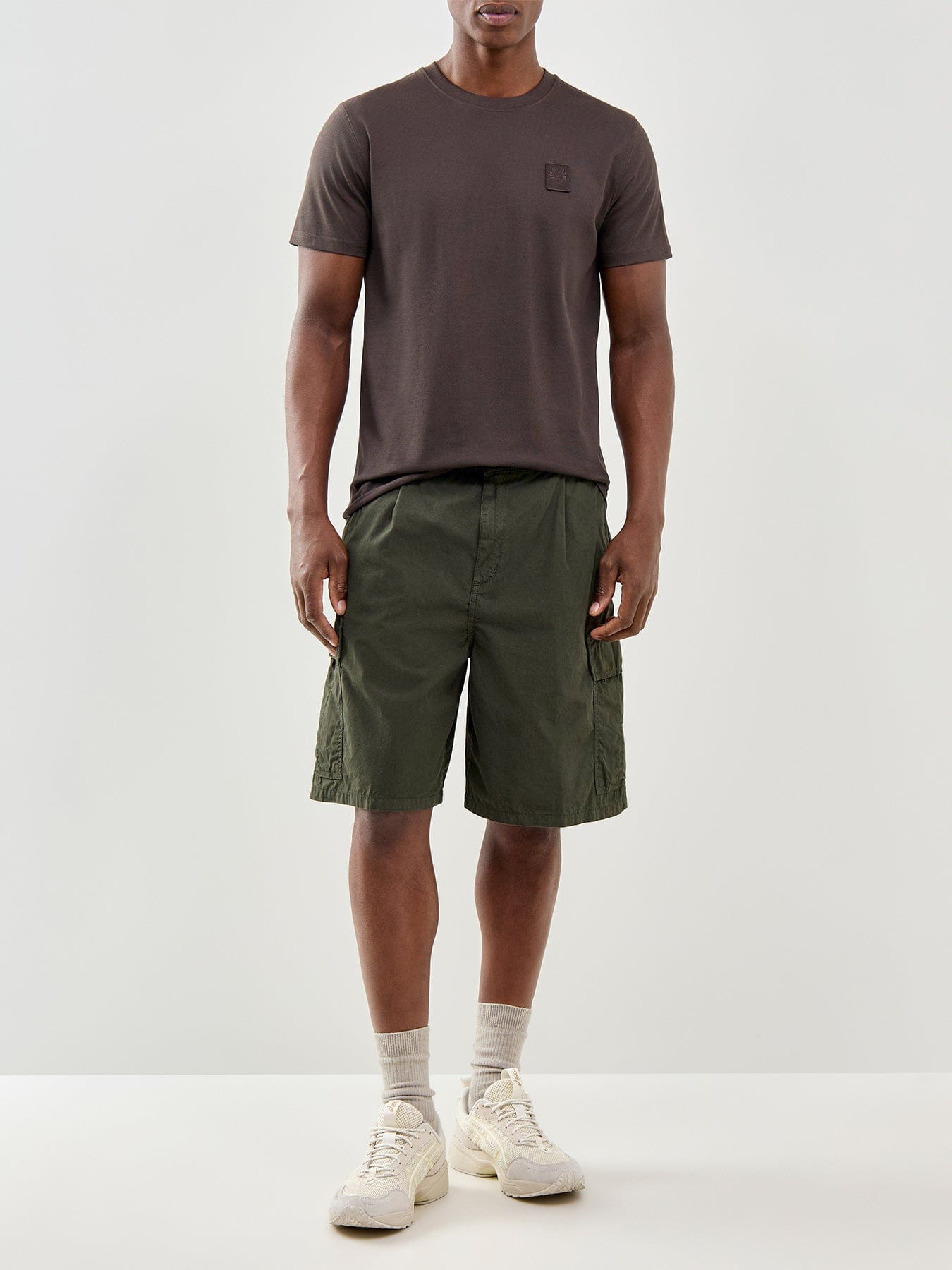 Belstaff Curator Pique T - Shirt Olive