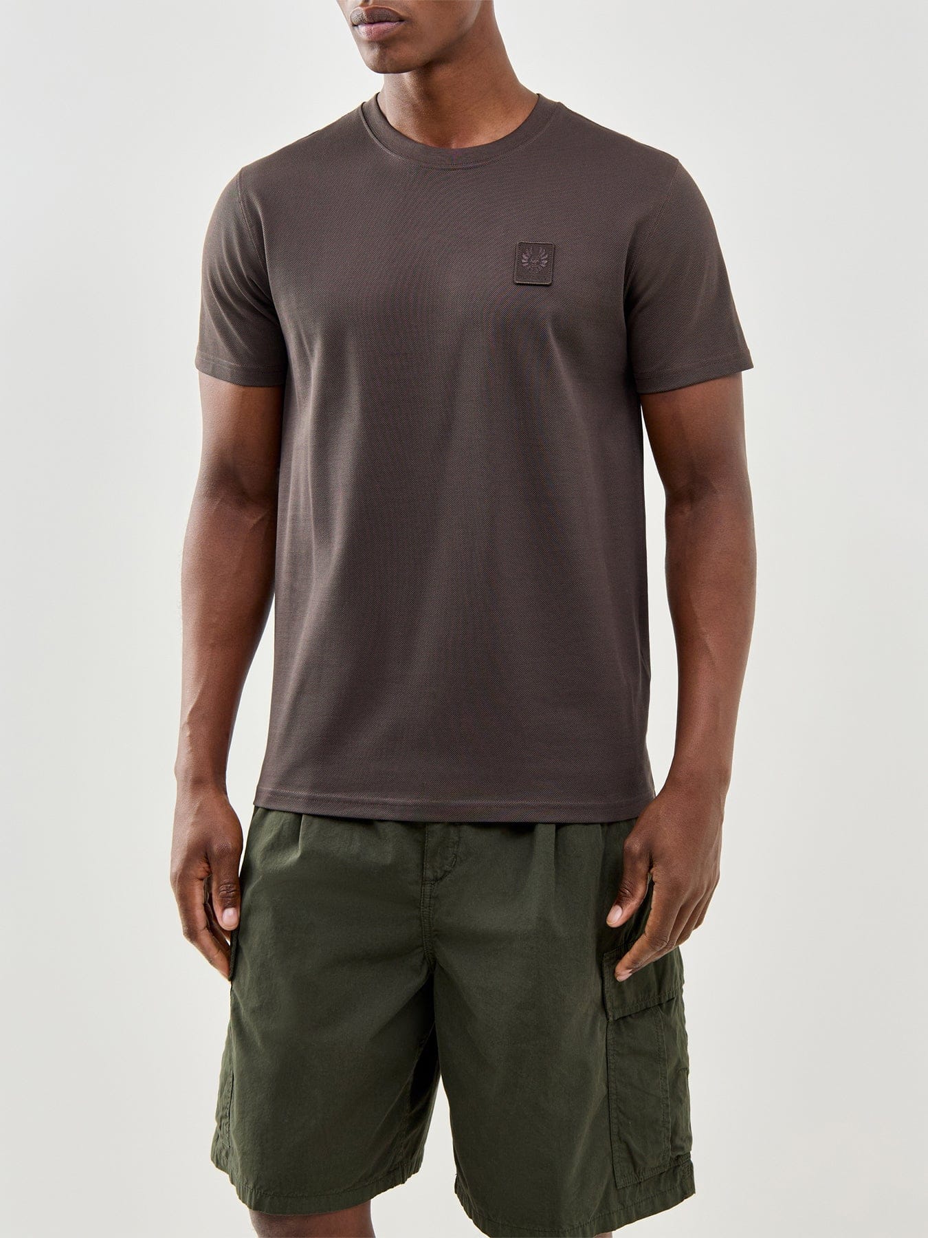 Belstaff Curator Pique T - Shirt Olive
