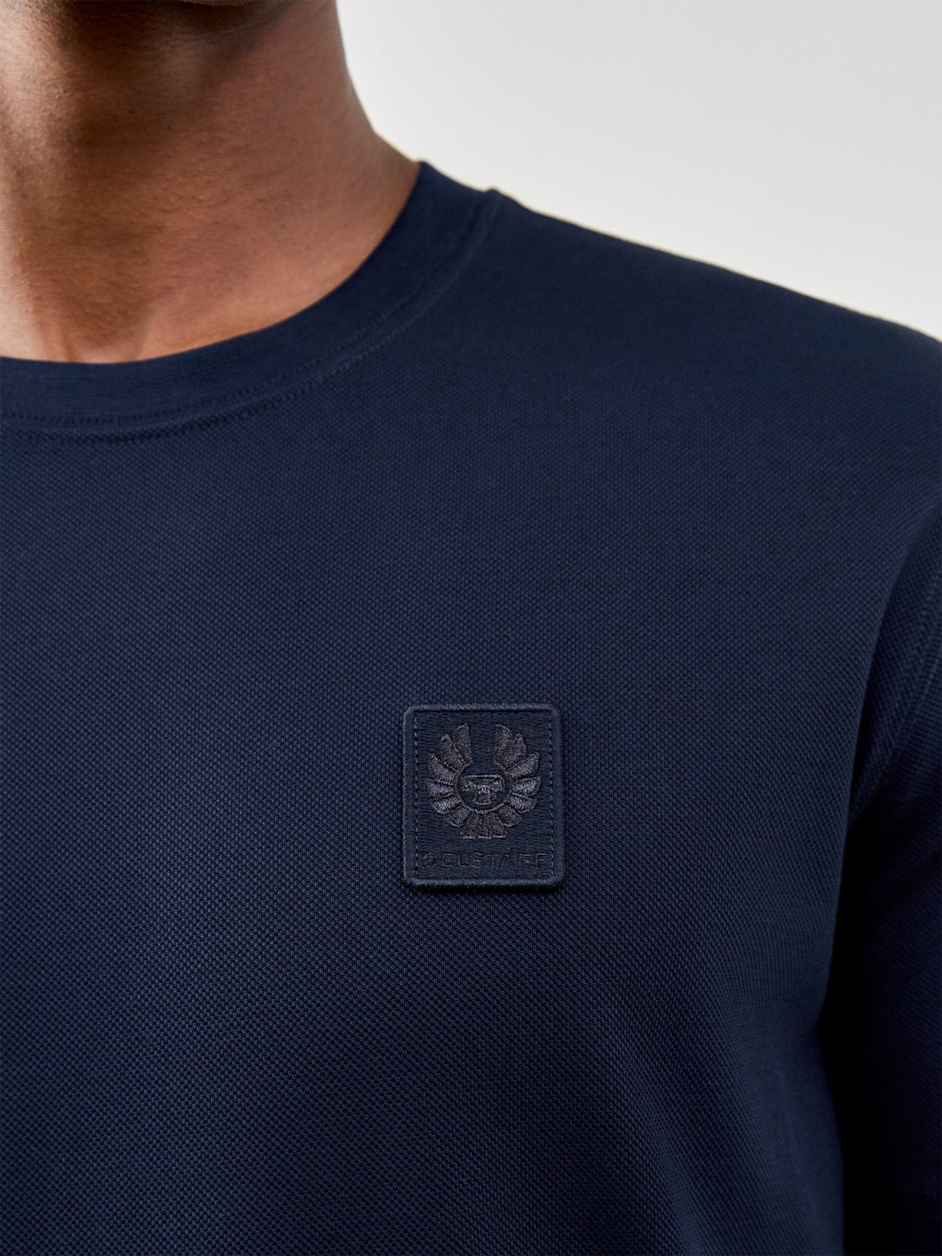 Belstaff Curator Pique T - Shirt Navy