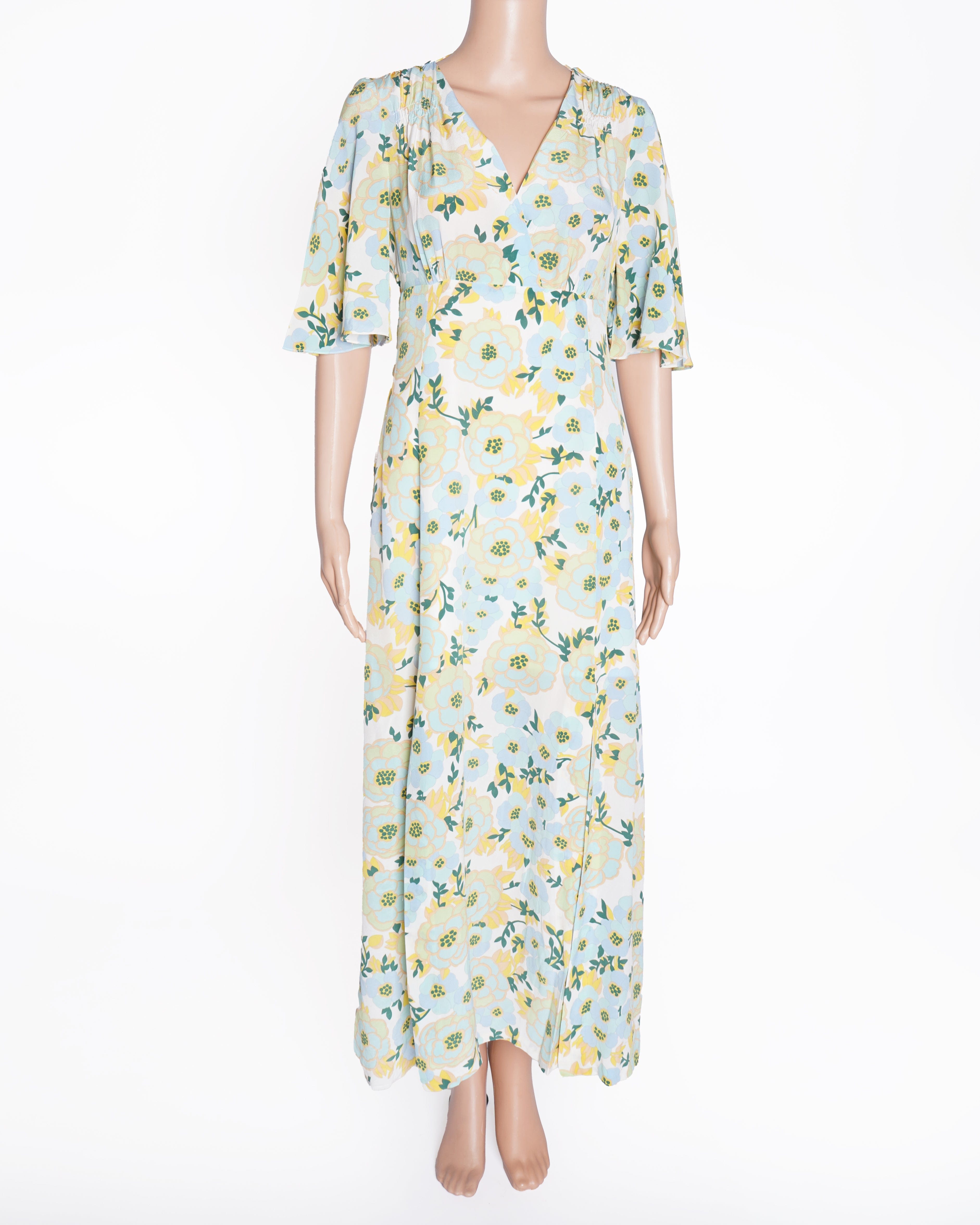Sandro Floral Dress