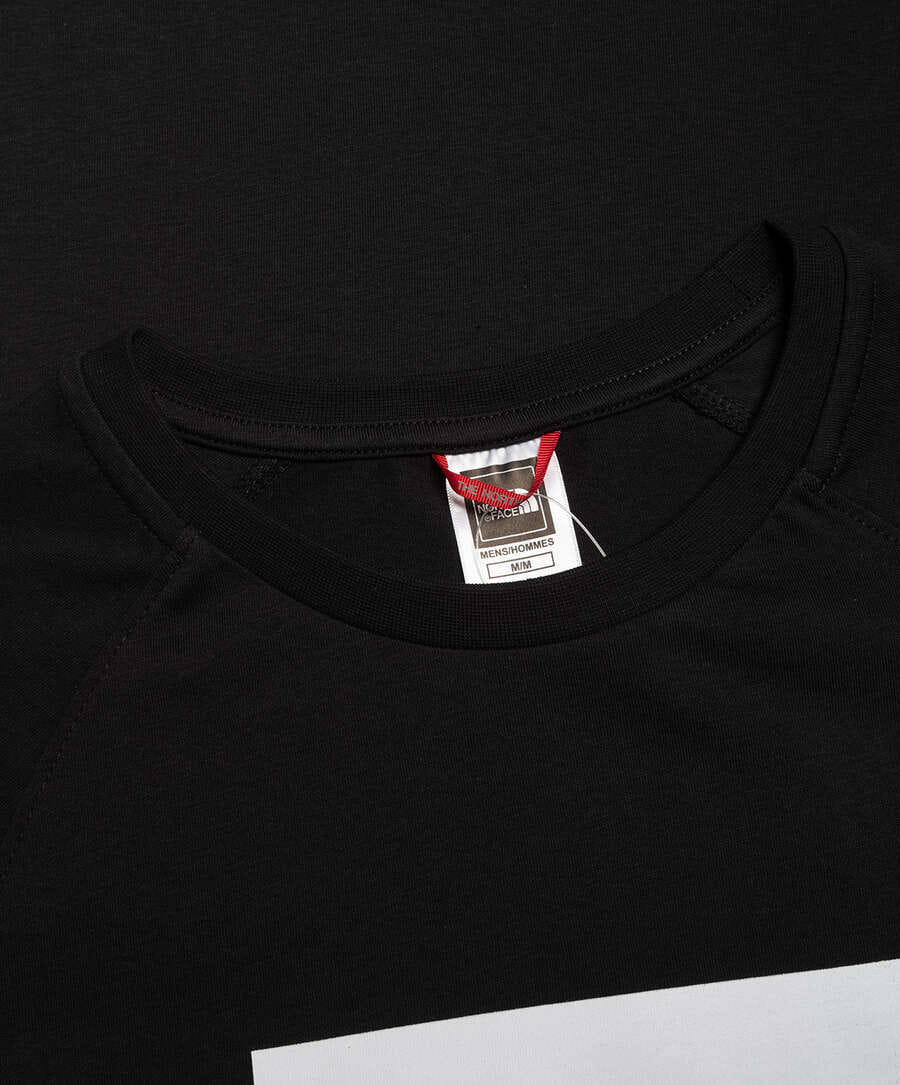 The North Face Camiseta The North Face Raglan Red Box Men's Short - Sleeve T - Shirt para hombre