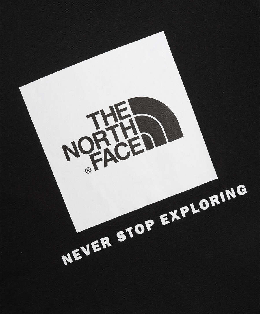 The North Face Camiseta The North Face Raglan Red Box Men's Short - Sleeve T - Shirt para hombre