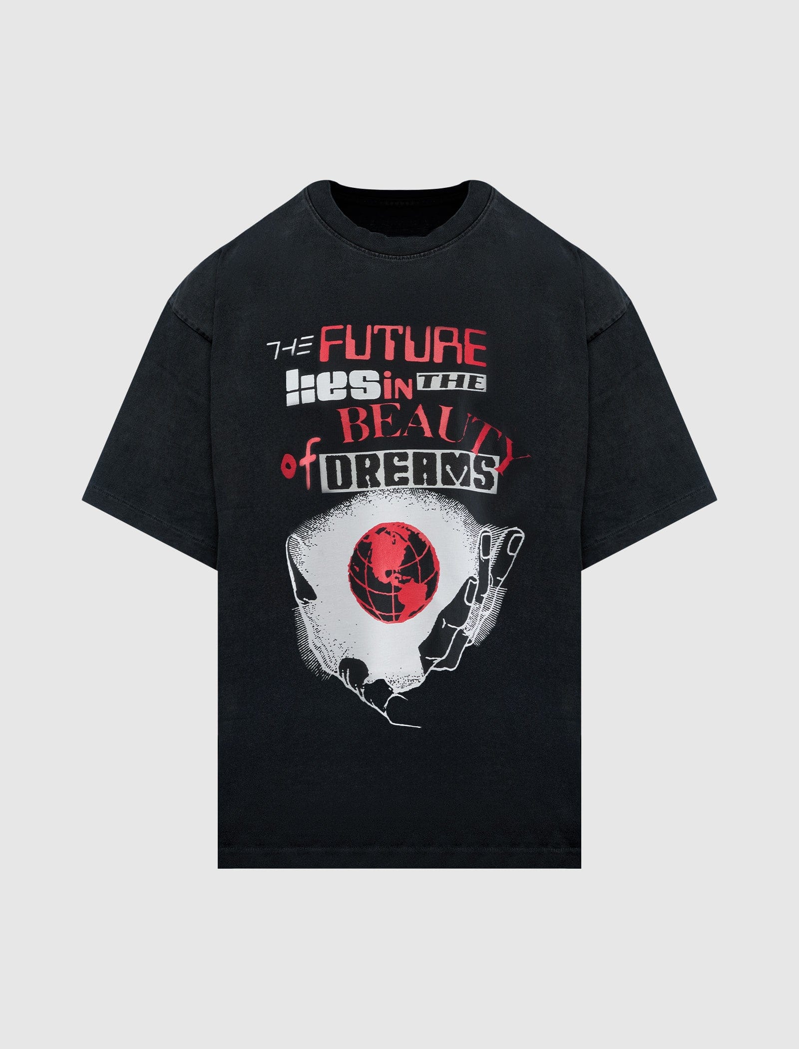 HONOR THE GIFT SOCIAL STATUS GLOBE T - SHIRT