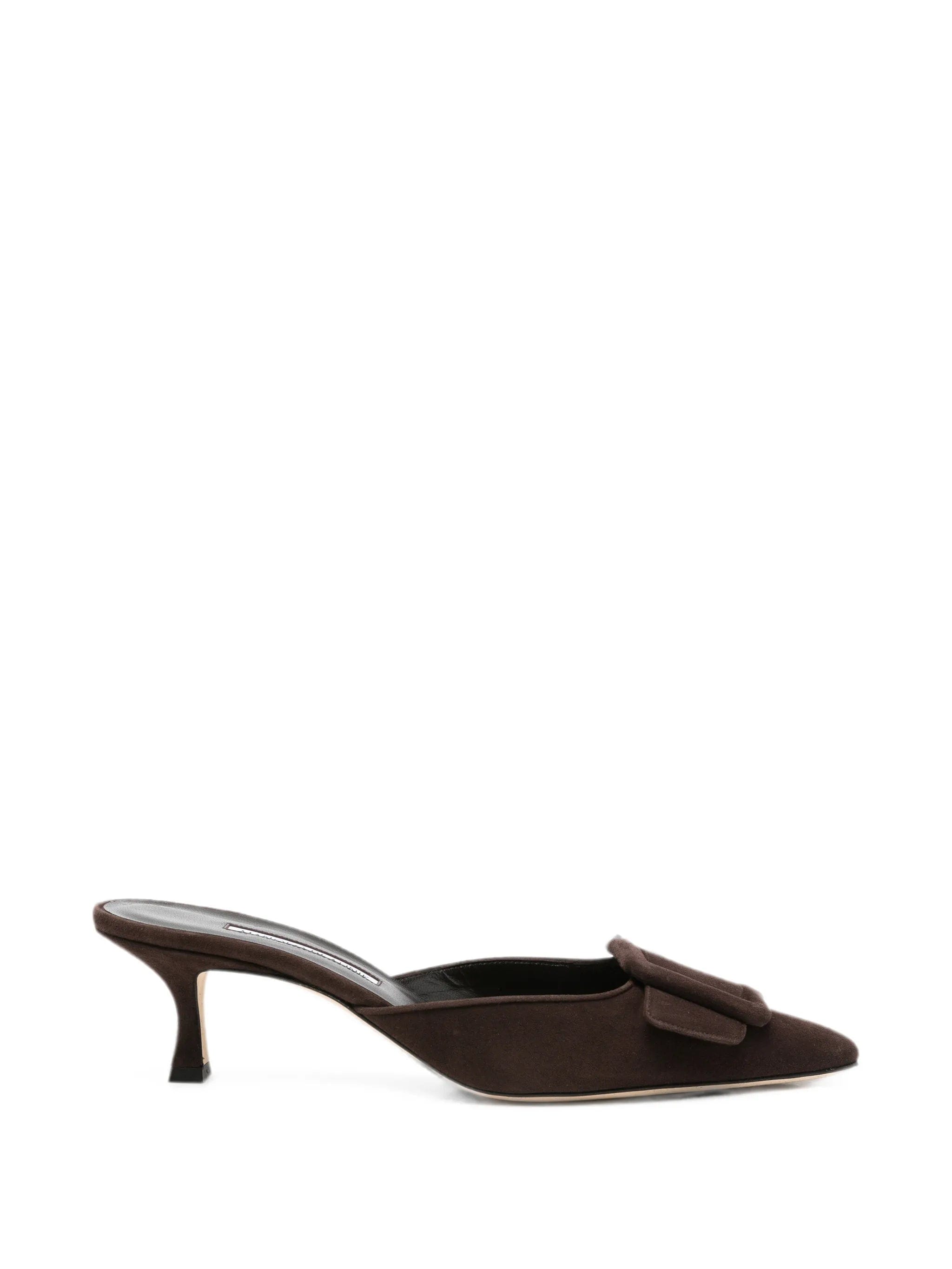 Manolo Blahnik Maysale buckle - detail mules
