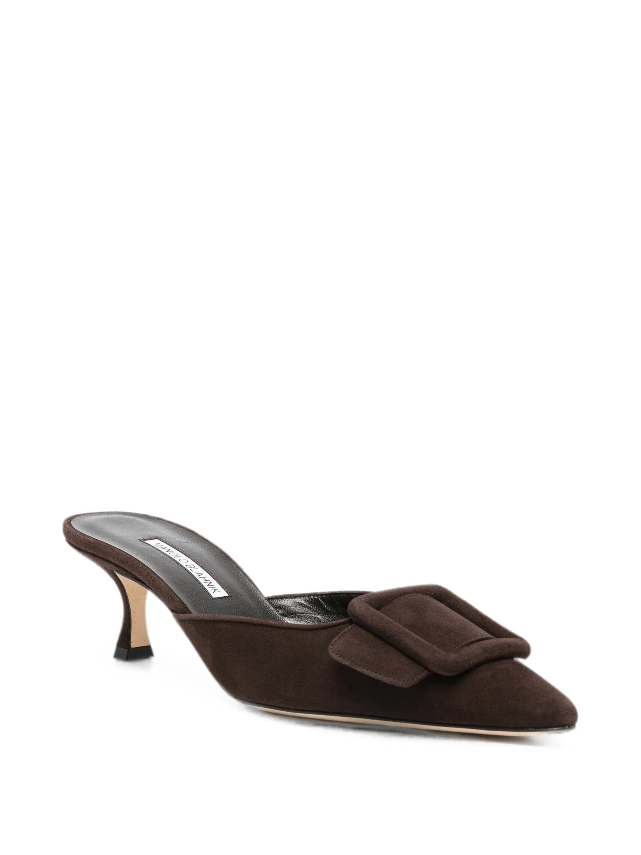 Manolo Blahnik Maysale buckle - detail mules