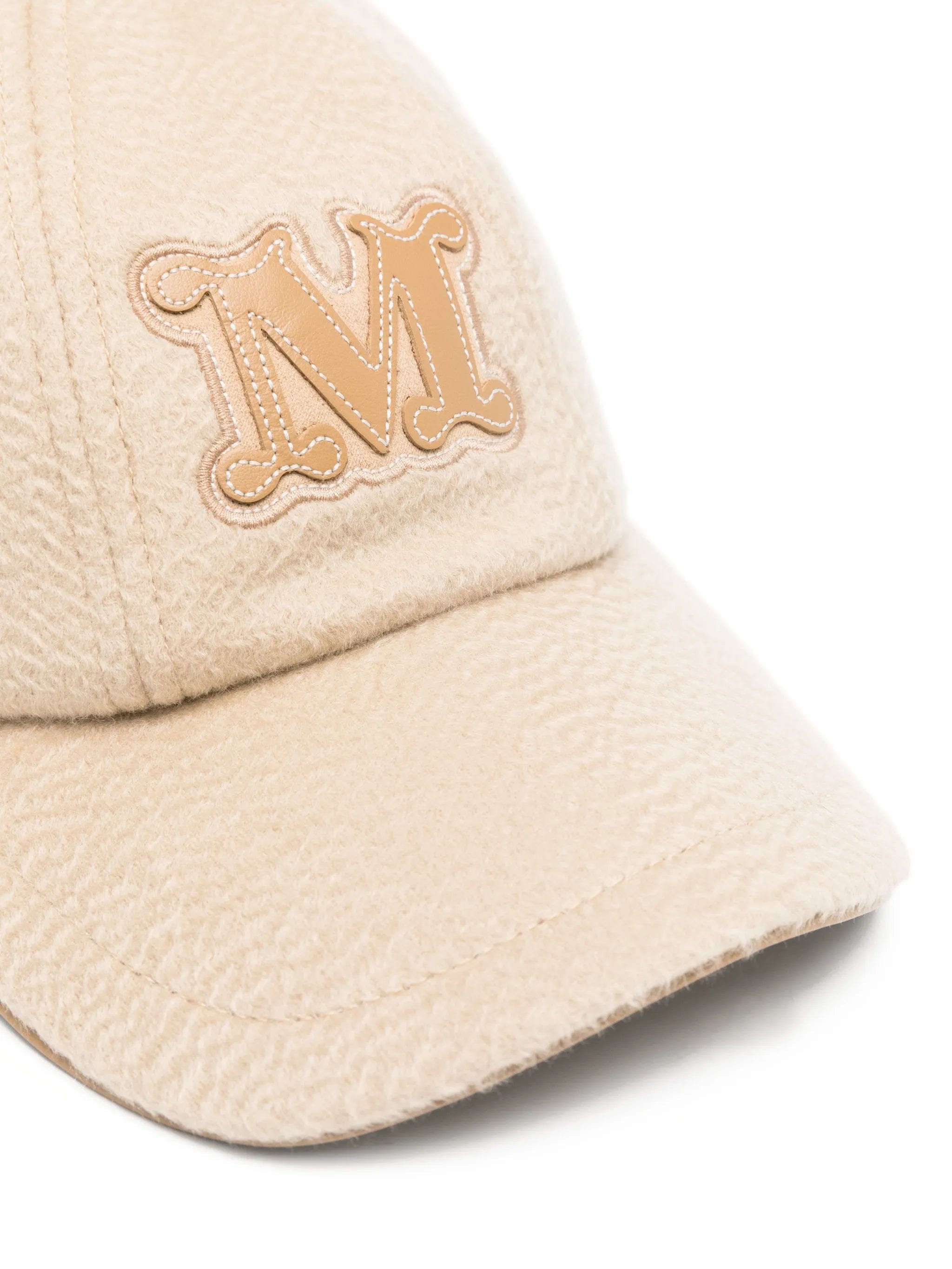 Max Mara applique baseball cap