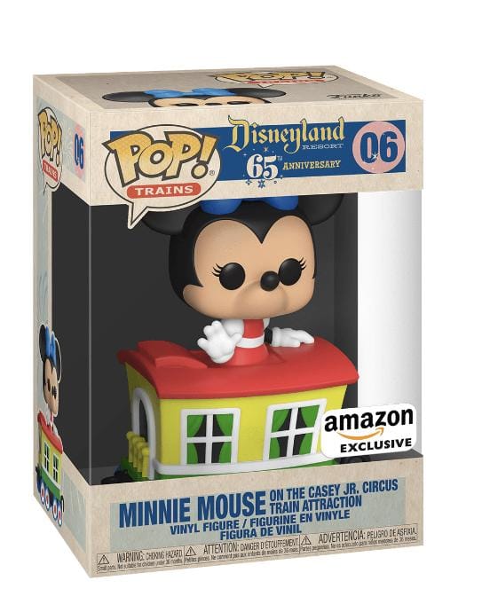 Funko Pop! Minnie Mouse On The Casey Jr. Circus Train Attraction #06 Funko Pop! Disneyland 65th Anniversary