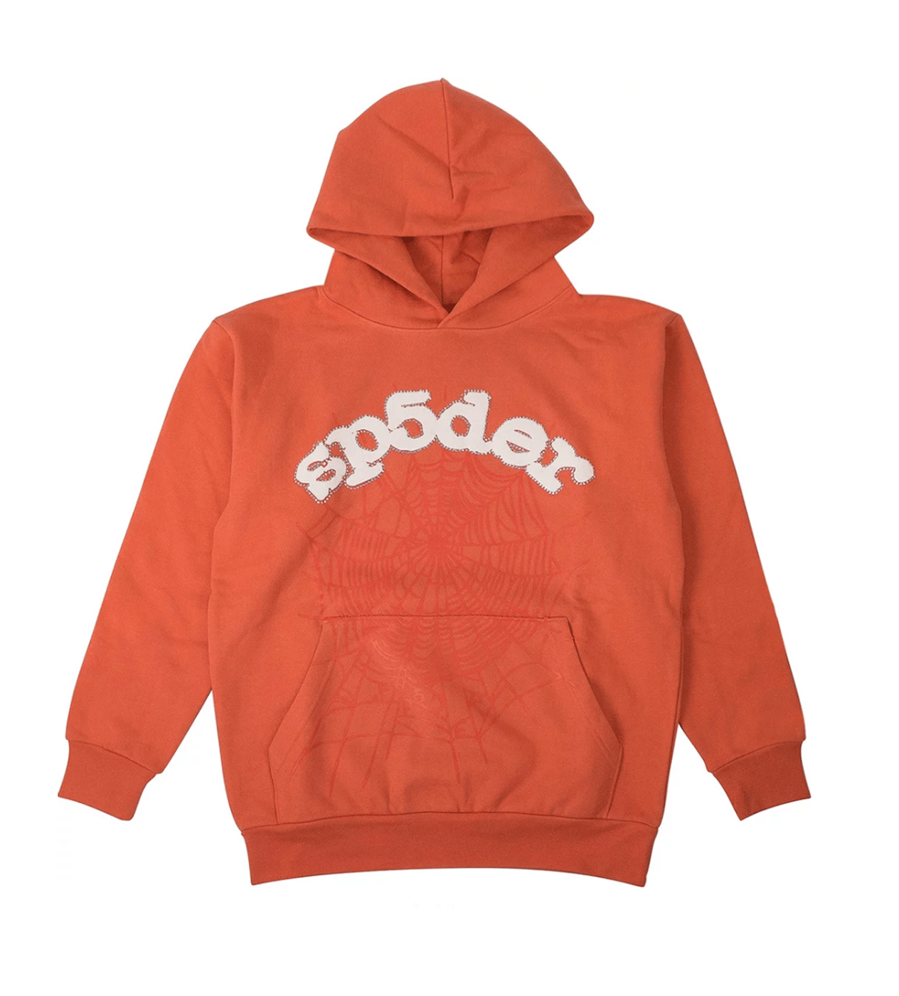 Sp5der Worldwide Sp5der Skittles Hoodie Orange