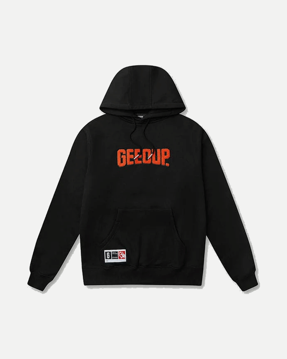 GEEDUP 15YR PFK HOODIE BLACK ORANGE