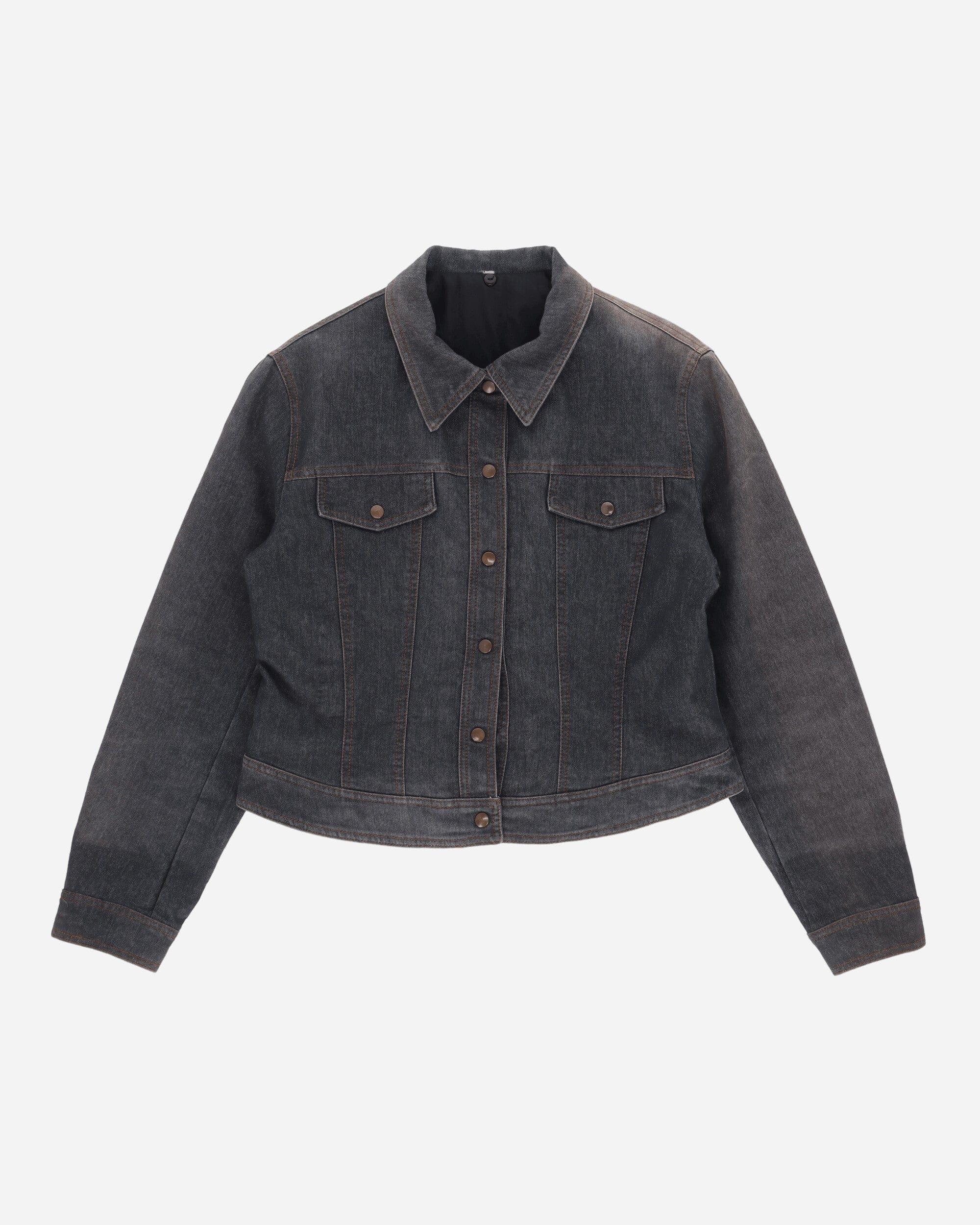 Pezze Vintage Women's Denim Jacket Dark Wash
