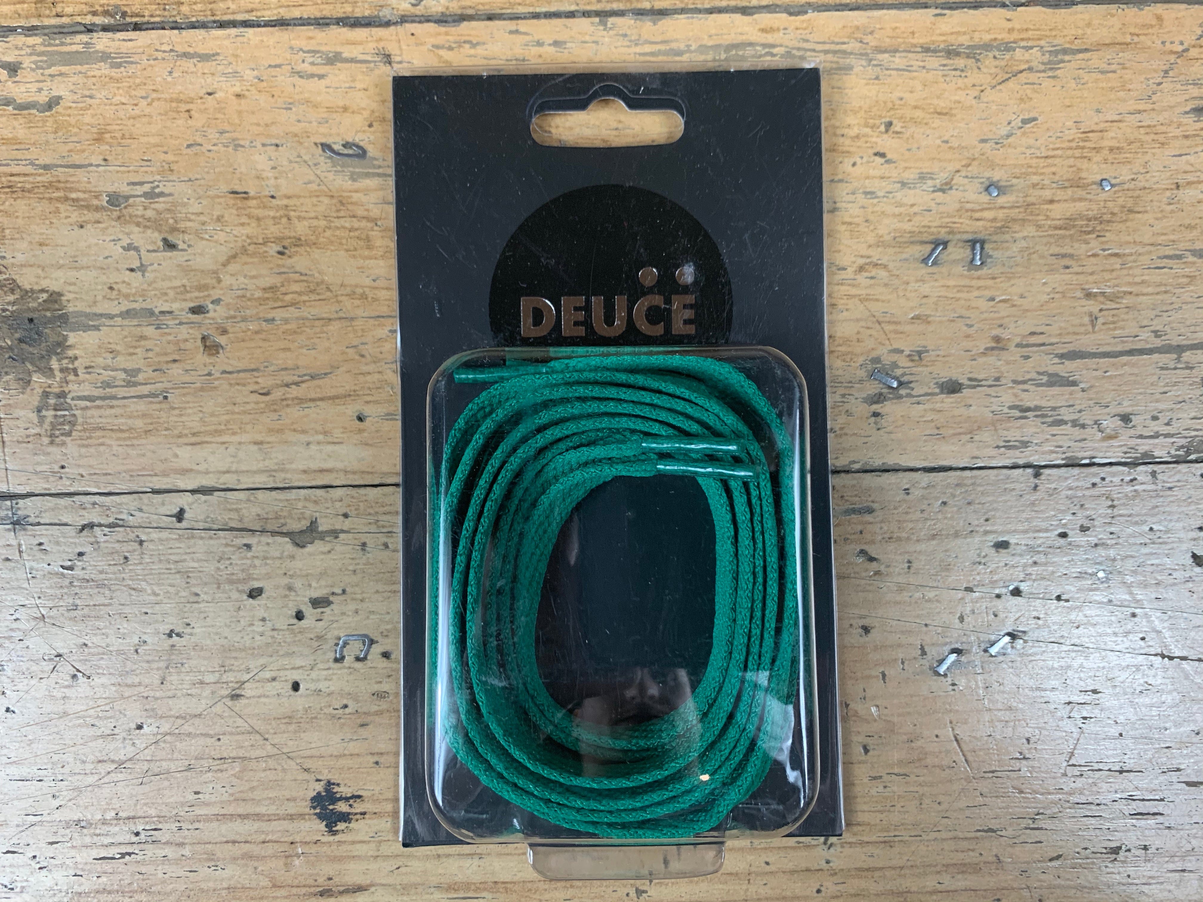 Deuce Flat Lace - Kelly Green