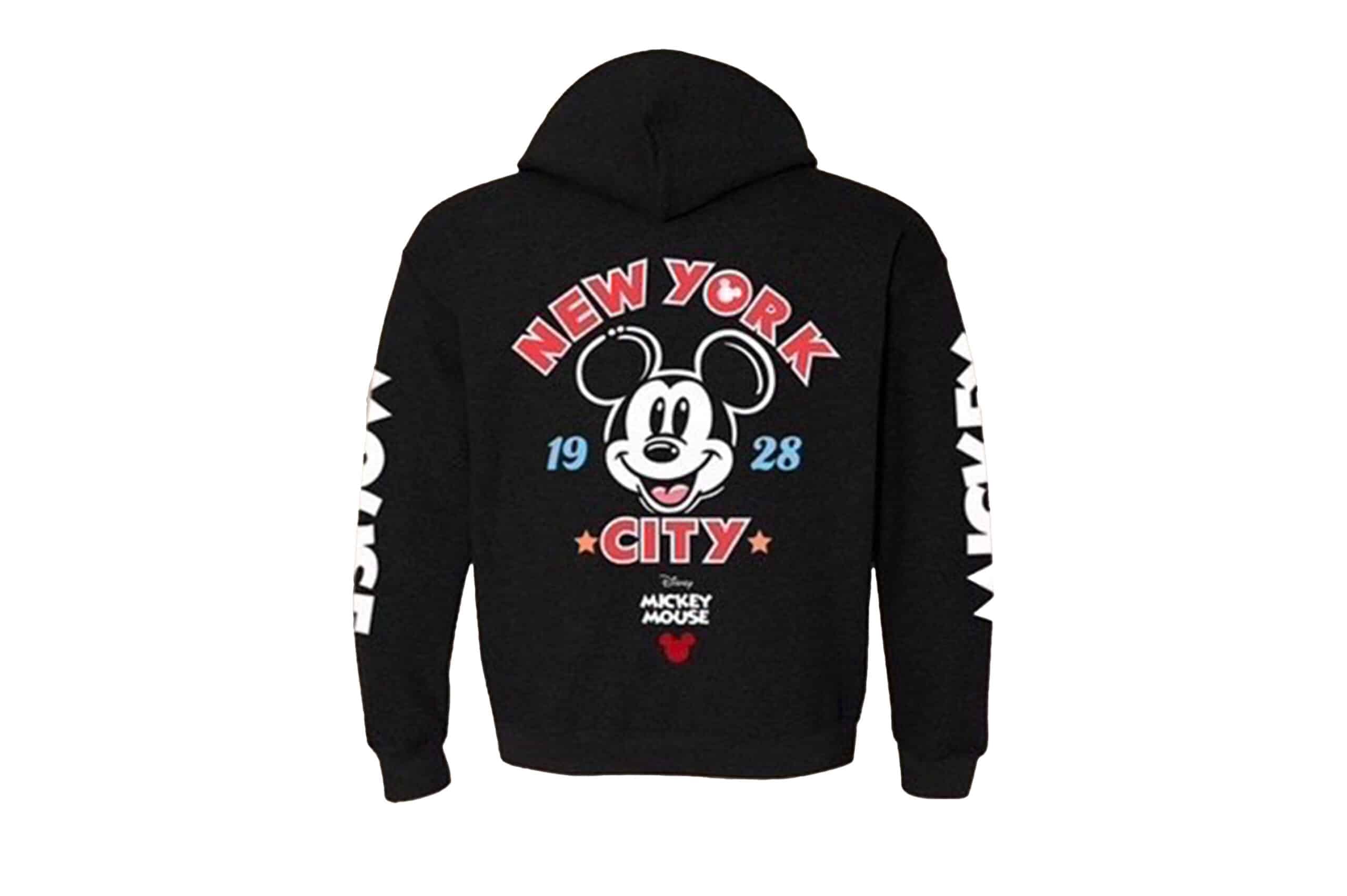 Disney Mickey Mouse Zip Hoodie Black MHZ - 001