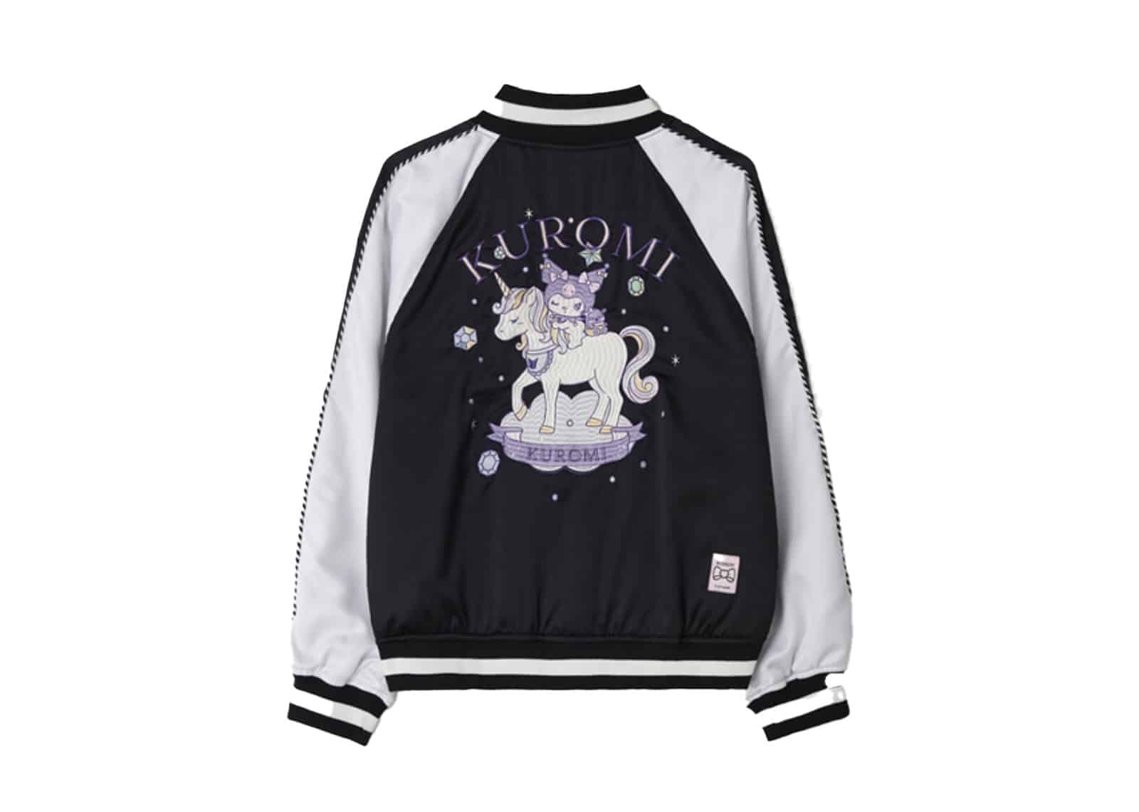 Ronron Kuromi Sukajan Jacket Black