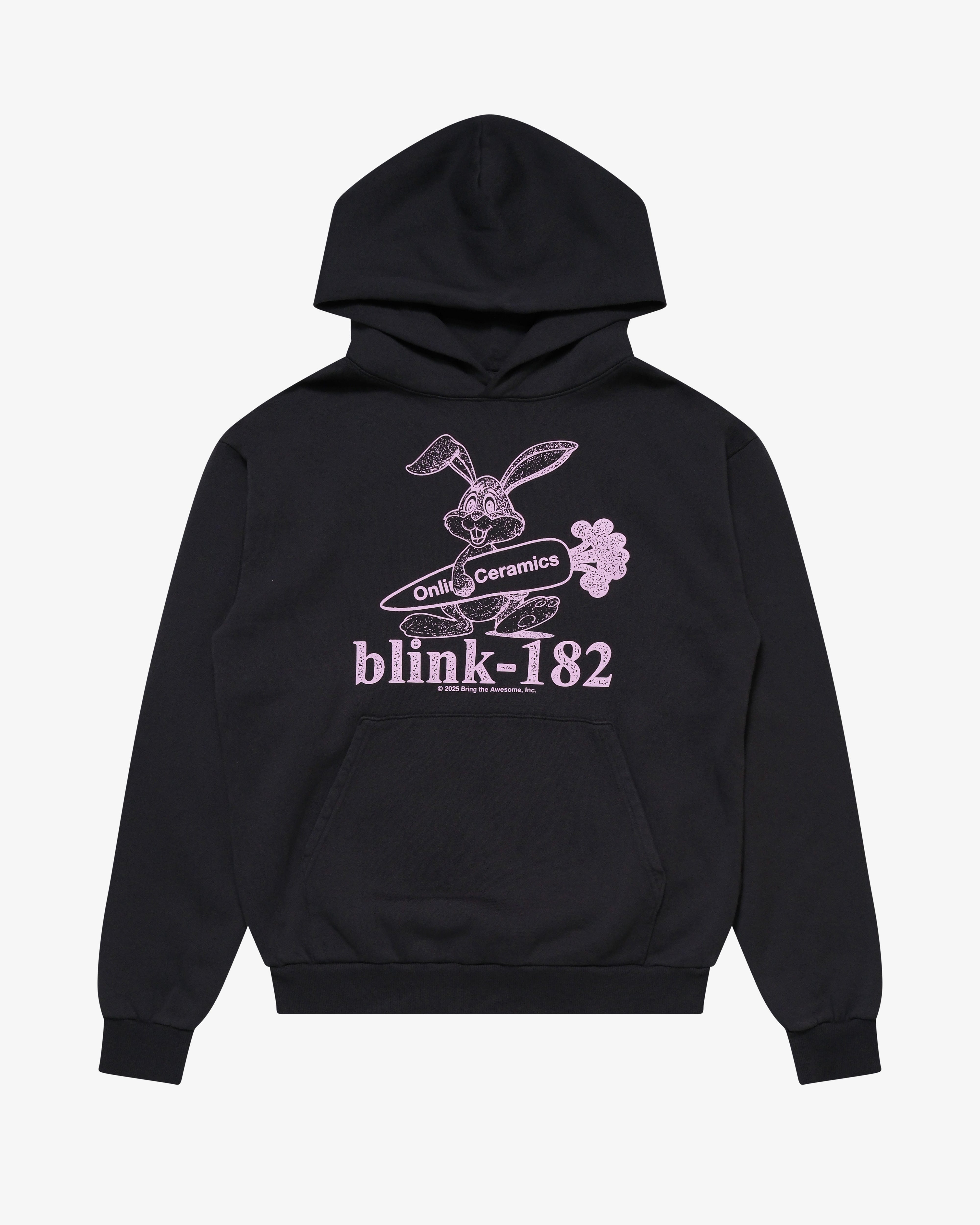 Online Ceramics - Men's Blink - 182 Bunny Logo - (Black)