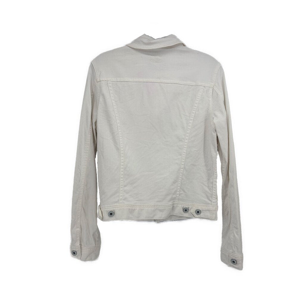 AG DENIM JACKETS WHITE L