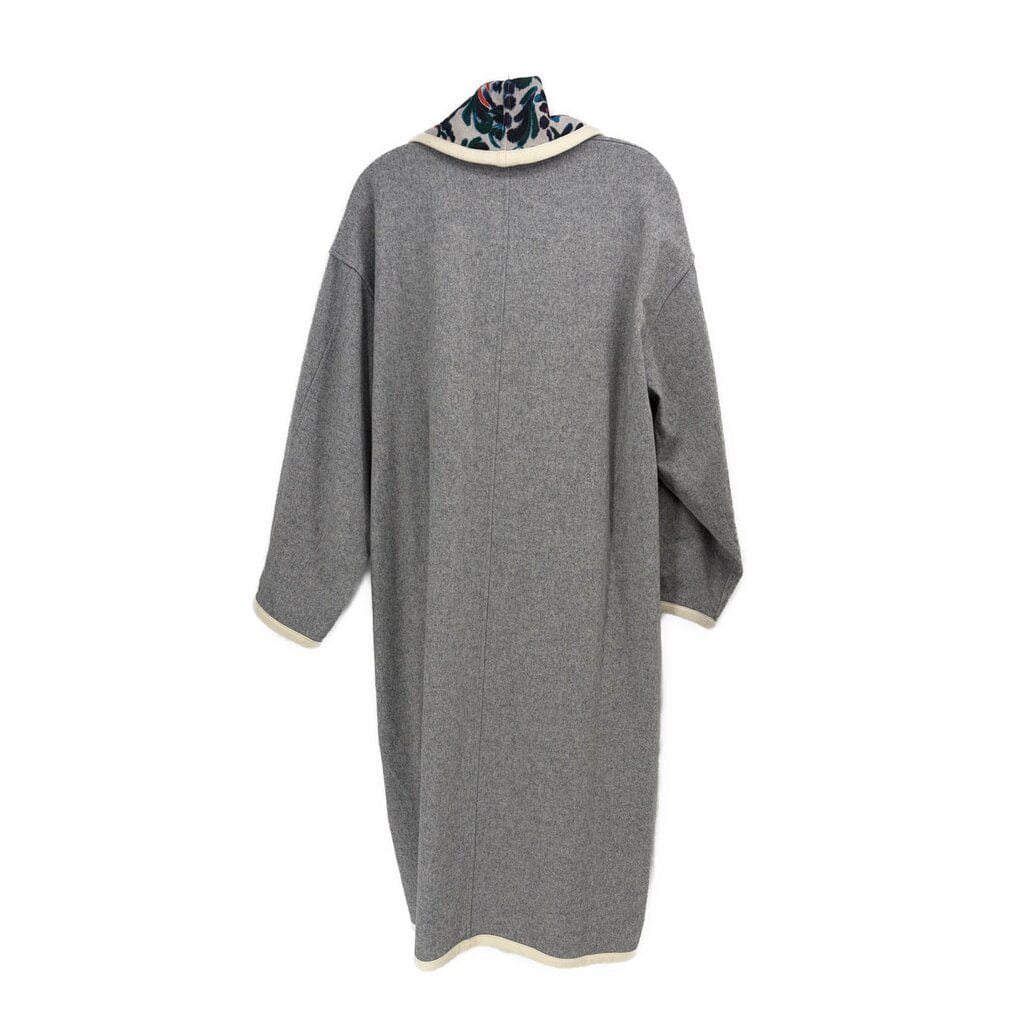 TANYA Taylor WRAP OUTERWEAR GREY S