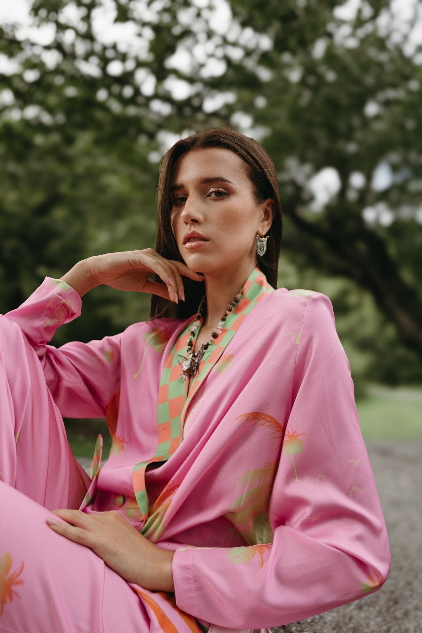 Maison Clad JACKET JACKY PALM PINK MCL00555