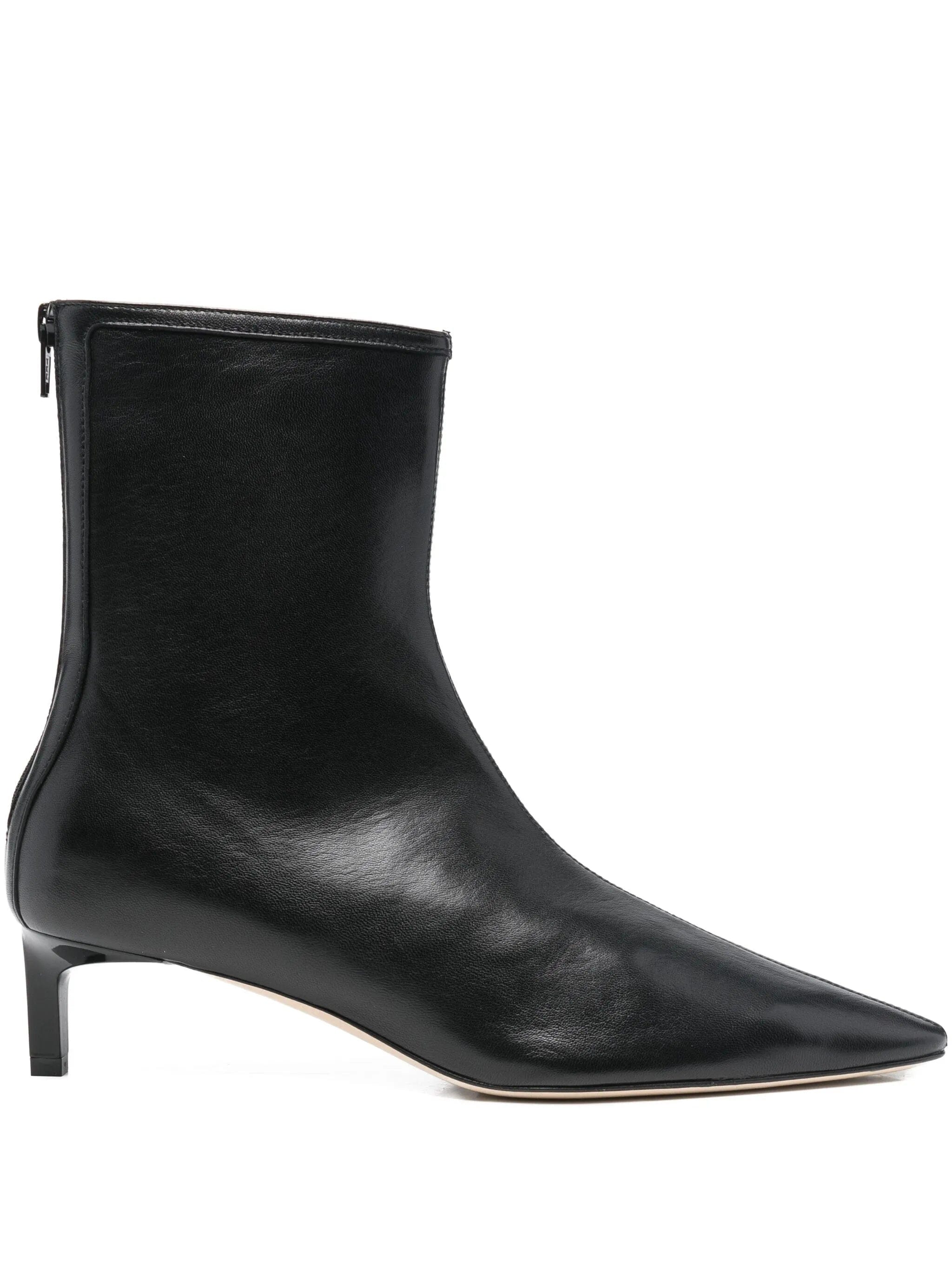 Dear Frances Topo pointed leather bootie