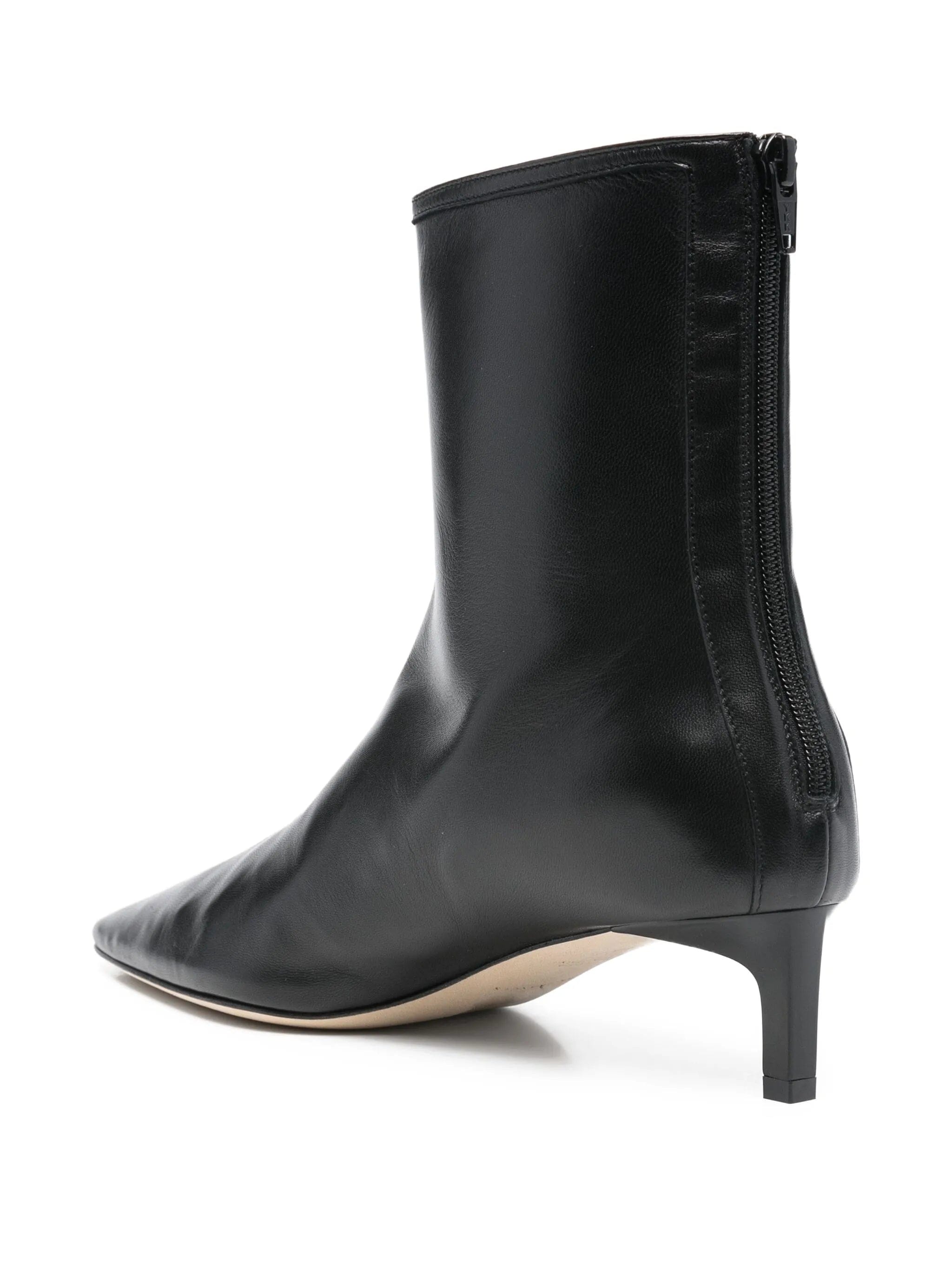 Dear Frances Topo pointed leather bootie