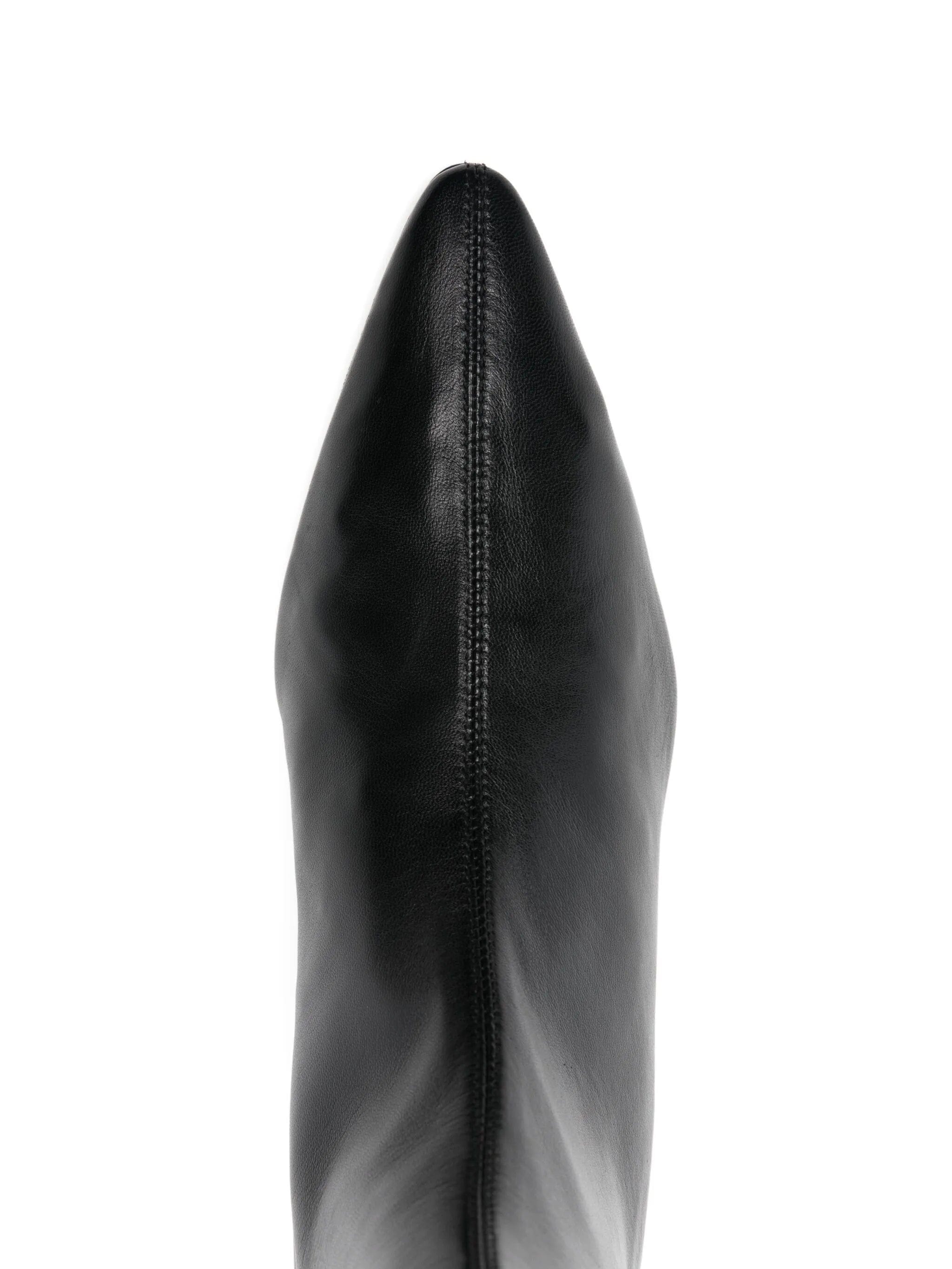 Dear Frances Topo pointed leather bootie