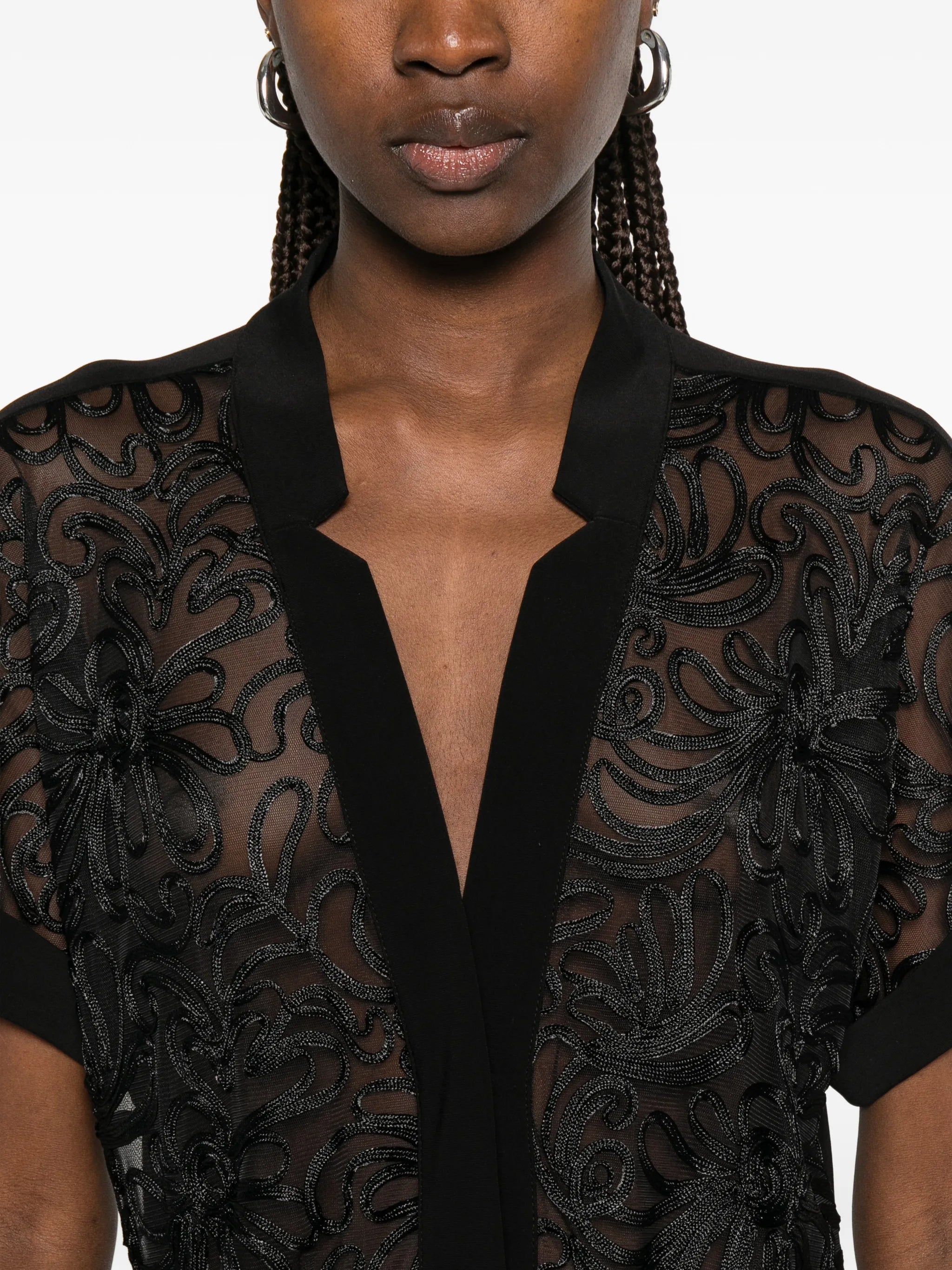 Norma Kamali Geralyn short - sleeves jumpsuit