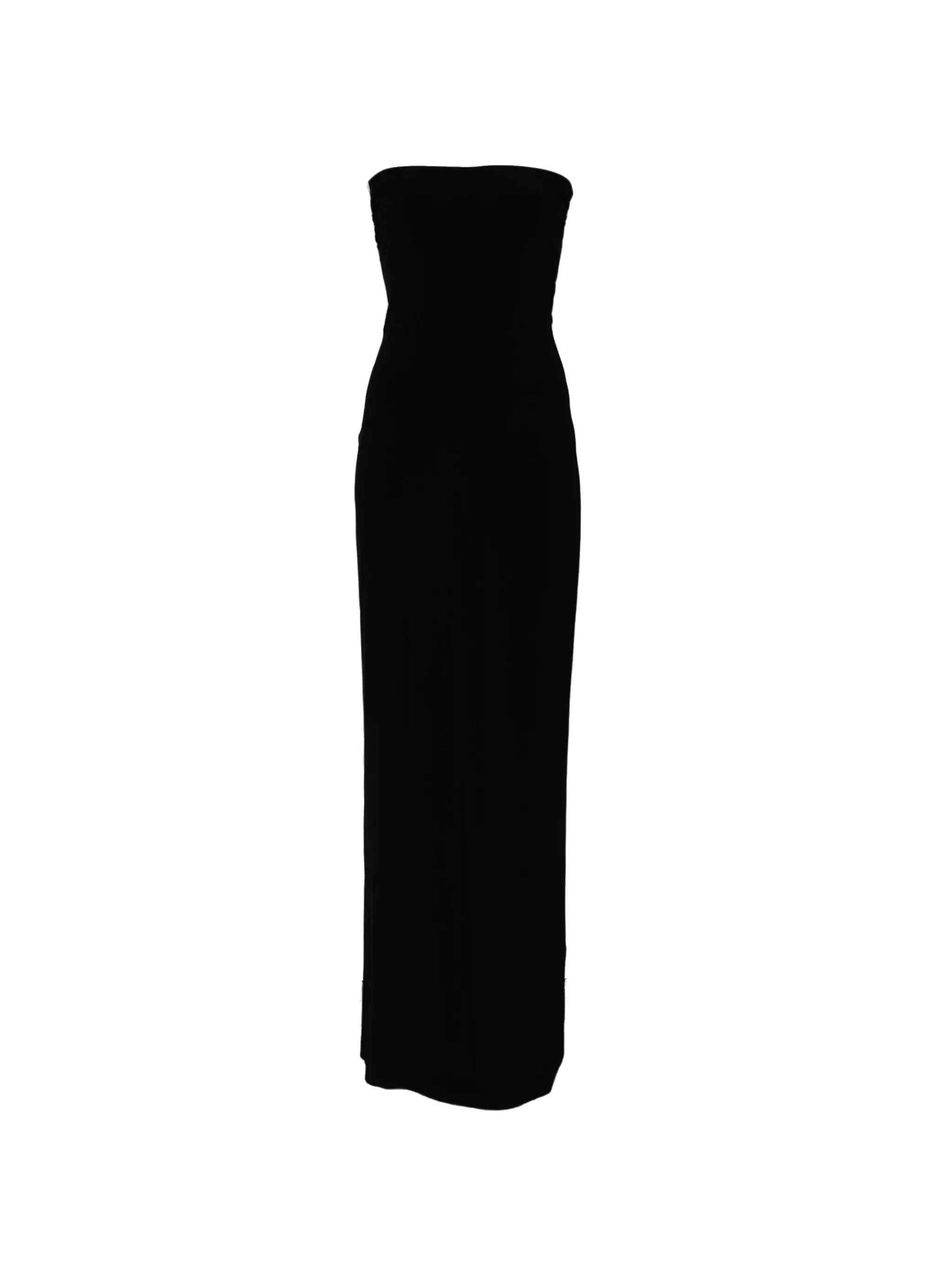Norma Kamali strapless maxi dress