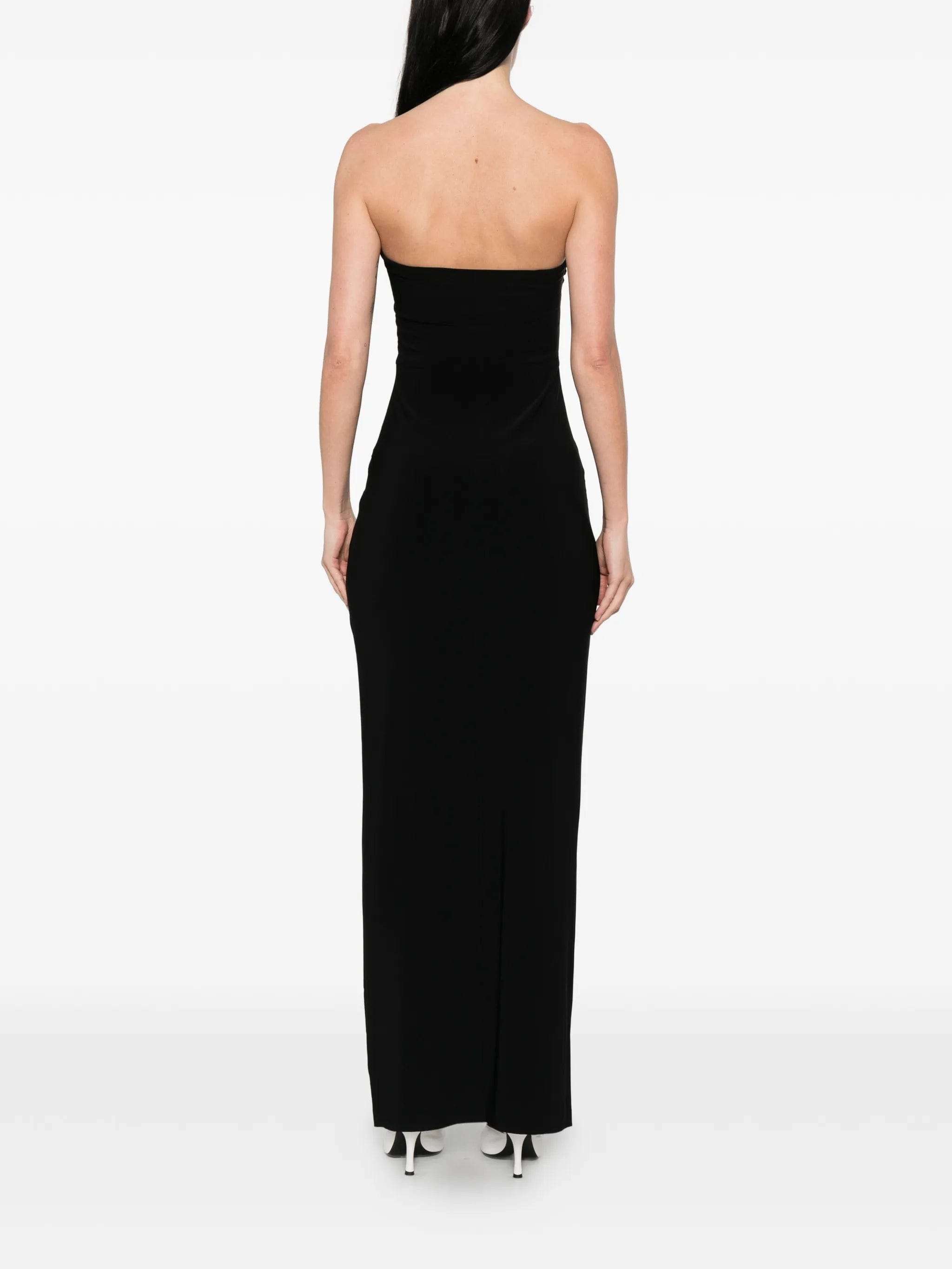Norma Kamali strapless maxi dress