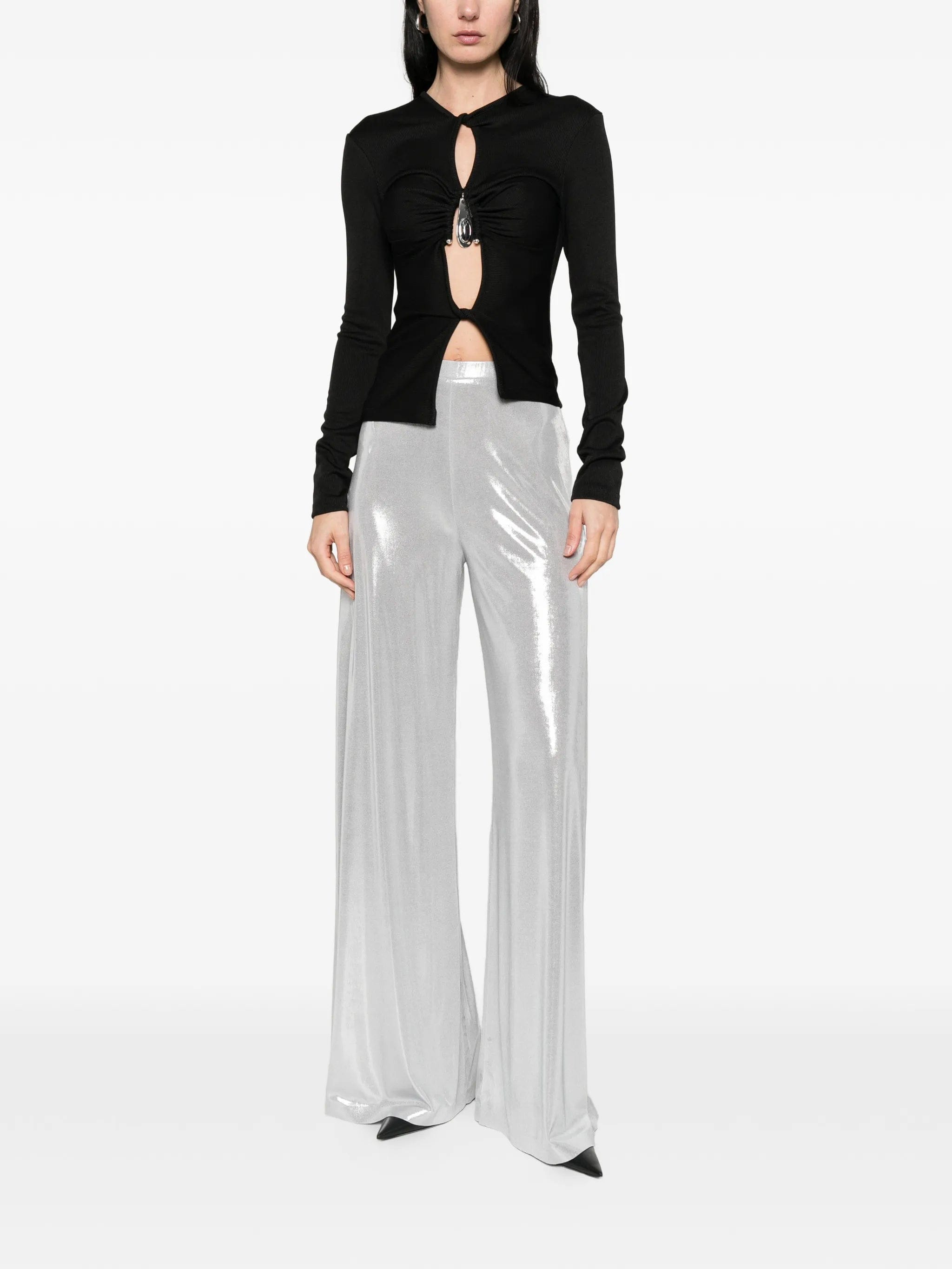 Norma Kamali Bias wide - leg trousers